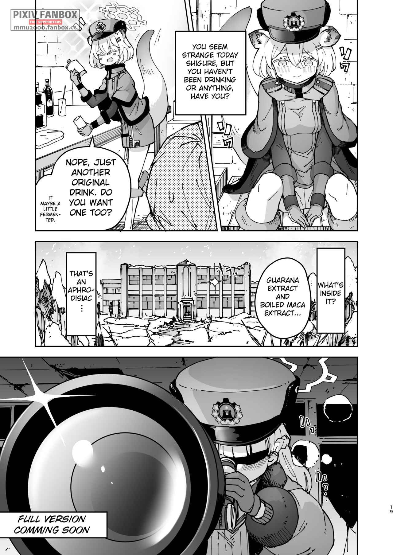 [MMU2000 (Mishima Hiroji)]Shigure to Secret Chotto Hatsujou Shiterukam Dakedo | Shigure and her little secret, she may be in heat(Blue Archive) [English] [Digital] Page 19