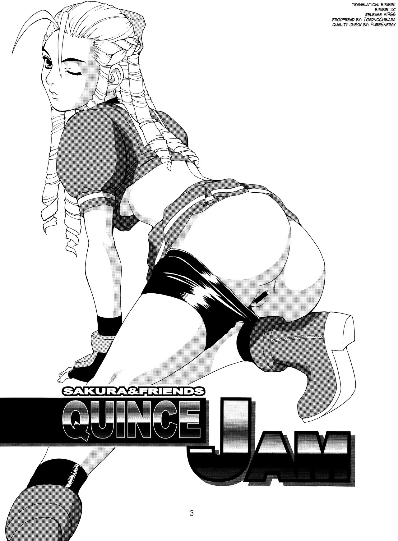 (CR25) [Saigado (Ishoku Dougen)]Sakura & Friends Quince Jam(Street Fighter) [English] [biribiri] Page 2