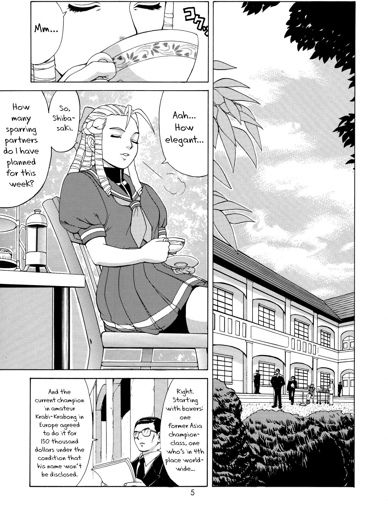 (CR25) [Saigado (Ishoku Dougen)]Sakura & Friends Quince Jam(Street Fighter) [English] [biribiri] Page 4