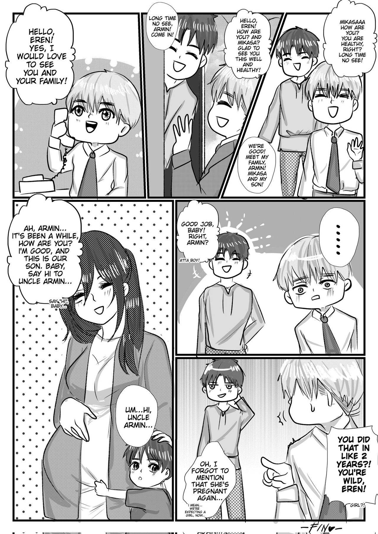 [Erippika]A little disturbers(Shingeki no Kyojin) Page 23