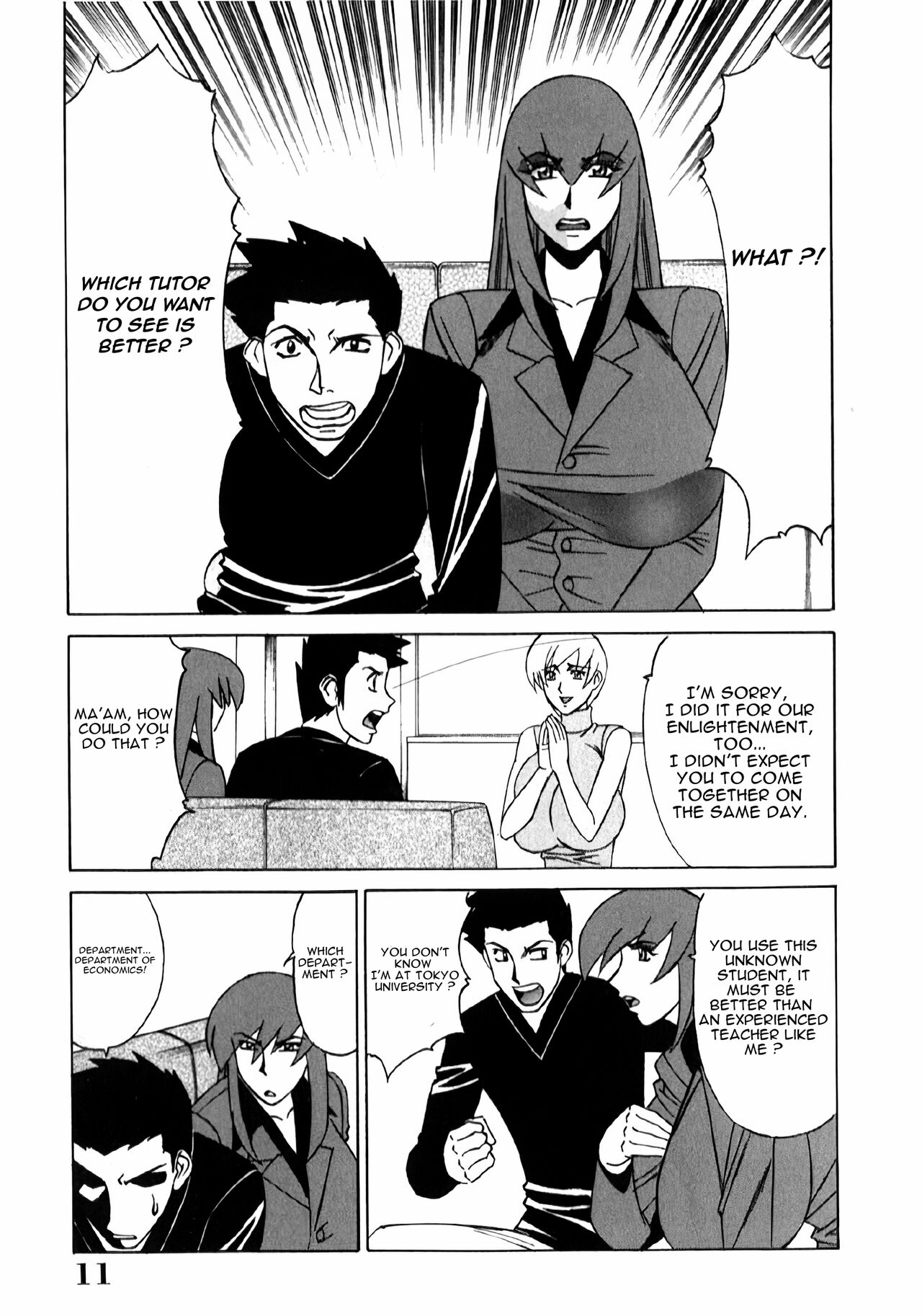 [Yamamoto Yoshifumi]Katei Kyoushi Higyaku no Yuuwaku - Private Teacher Series - 02 - Ch. 1[English] [Sapphire88] Page 7