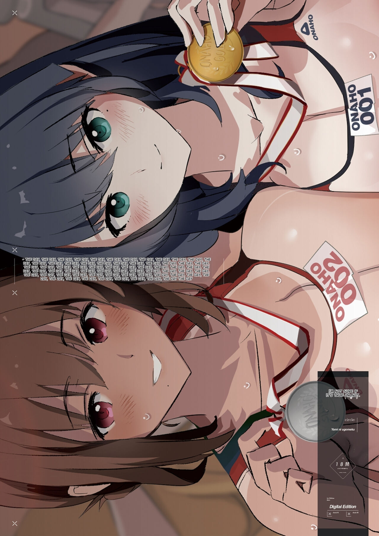 [Yami ni Ugomeku (Dokurosan)]Watashi-tachi no Onaho Koukan Gasshuku Ichinichime to Futsukame!  | Our exchange cocksleeve camp! First day! + Second Day![English] [Digital] Page 62