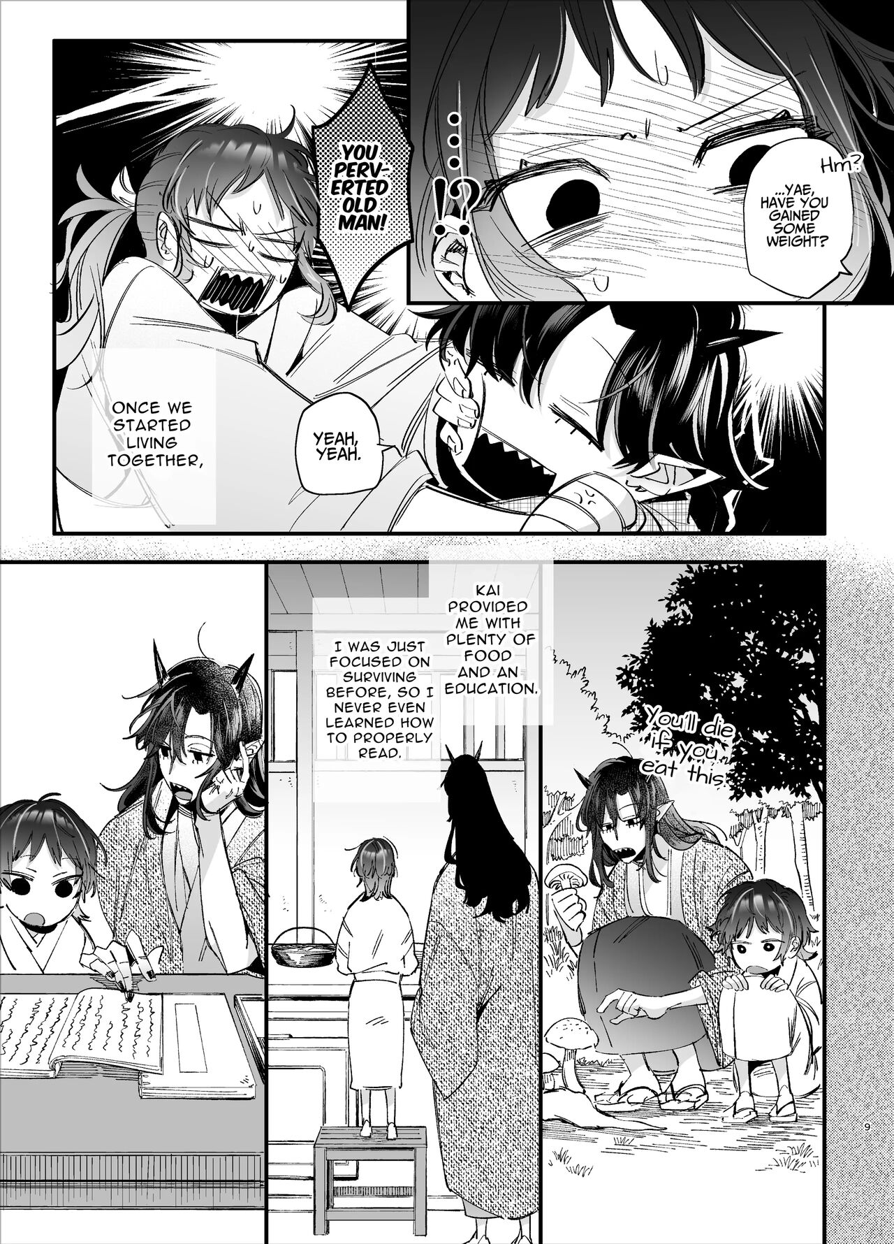 [Umenegi Daimyoujin (Umekoppe)]Ikenie Onna Wa Kodokuna Kijin Sama Ni Ban Kōbi De To Sareru | The Sacrificial Maiden Corrupted by Coupling With an Oni[English] Page 10