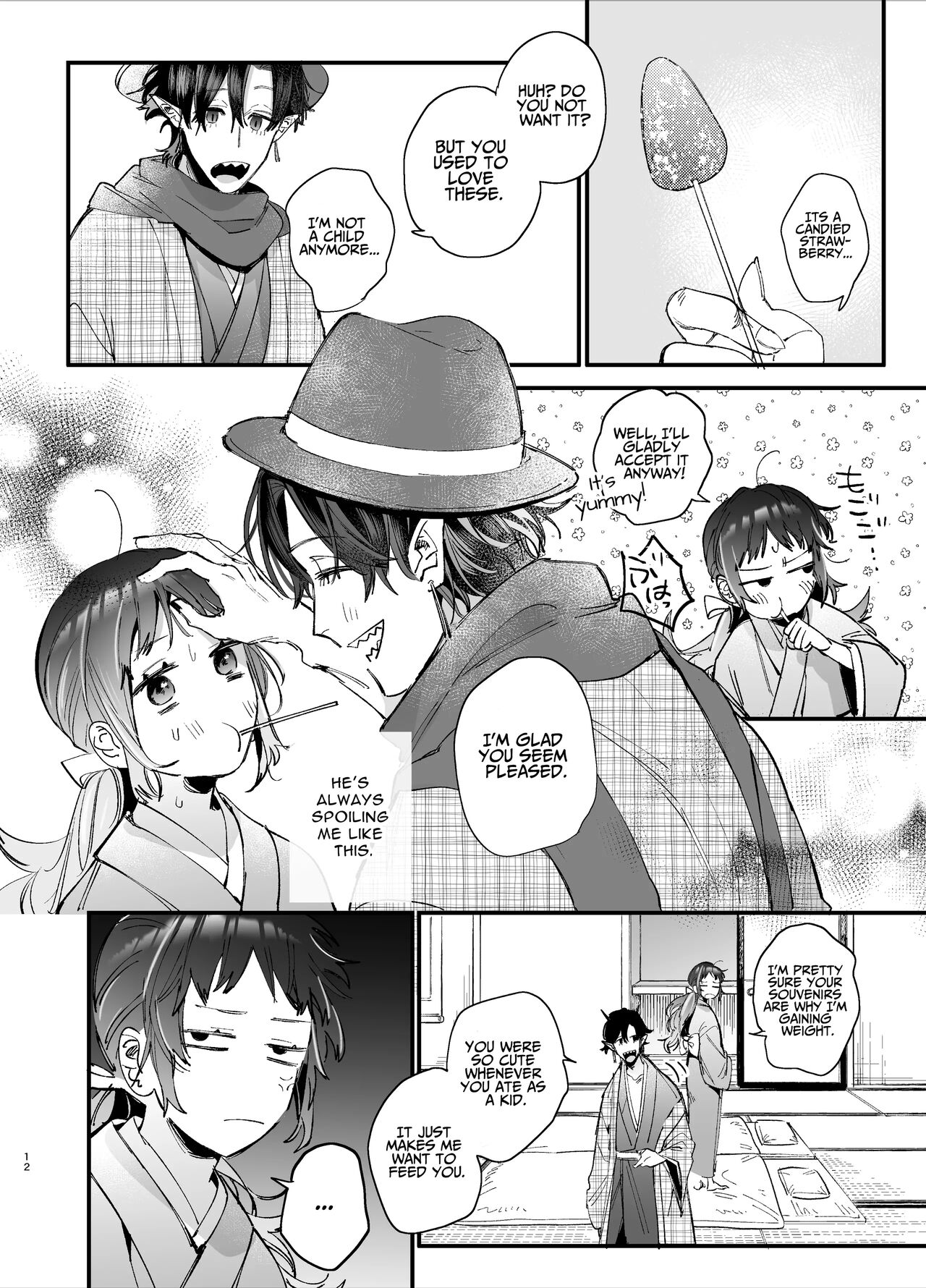 [Umenegi Daimyoujin (Umekoppe)]Ikenie Onna Wa Kodokuna Kijin Sama Ni Ban Kōbi De To Sareru | The Sacrificial Maiden Corrupted by Coupling With an Oni[English] Page 13