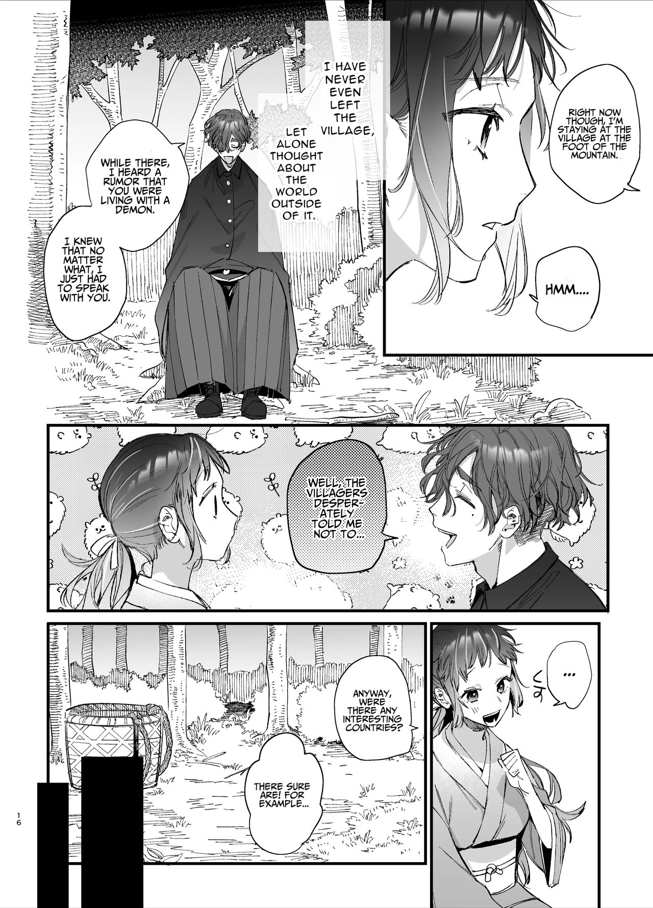 [Umenegi Daimyoujin (Umekoppe)]Ikenie Onna Wa Kodokuna Kijin Sama Ni Ban Kōbi De To Sareru | The Sacrificial Maiden Corrupted by Coupling With an Oni[English] Page 17