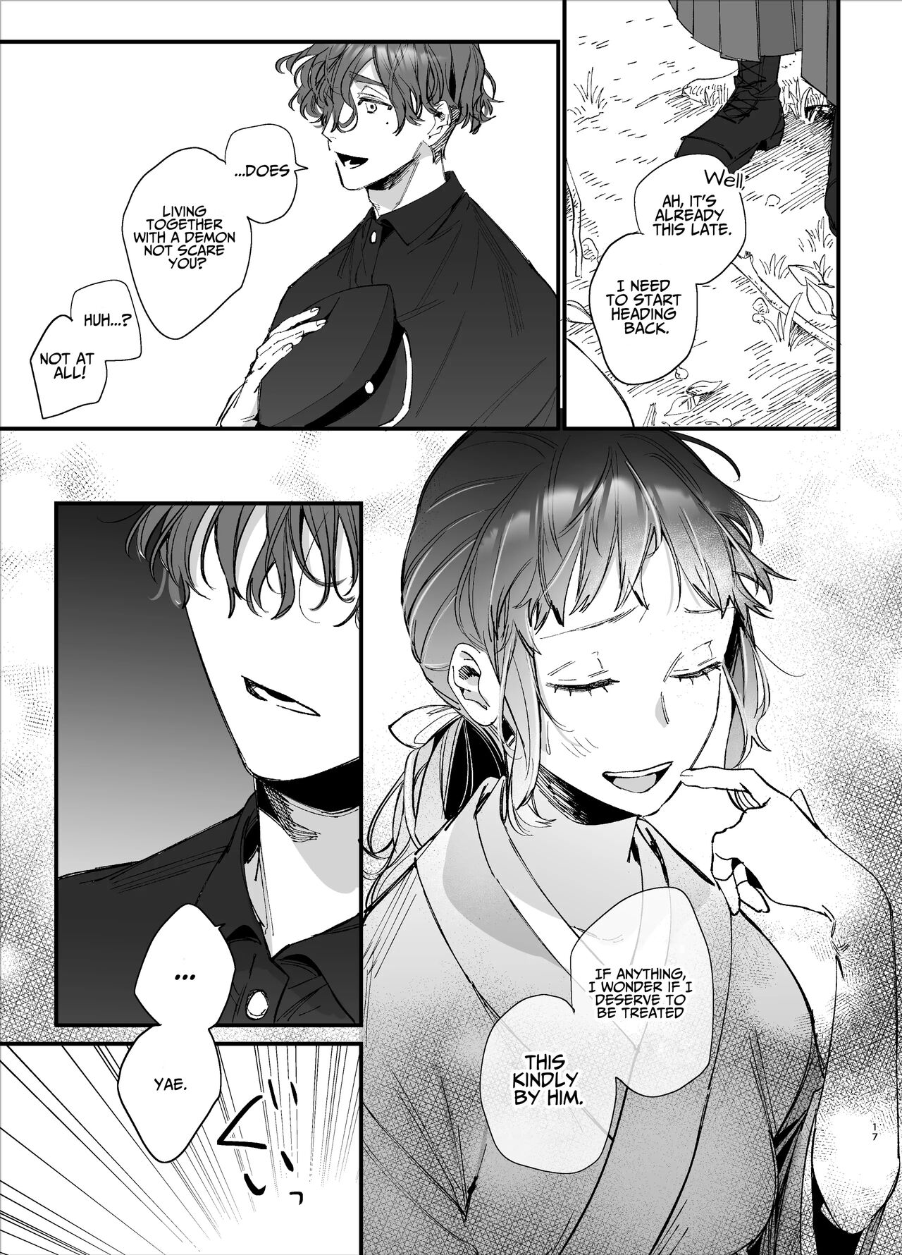 [Umenegi Daimyoujin (Umekoppe)]Ikenie Onna Wa Kodokuna Kijin Sama Ni Ban Kōbi De To Sareru | The Sacrificial Maiden Corrupted by Coupling With an Oni[English] Page 18