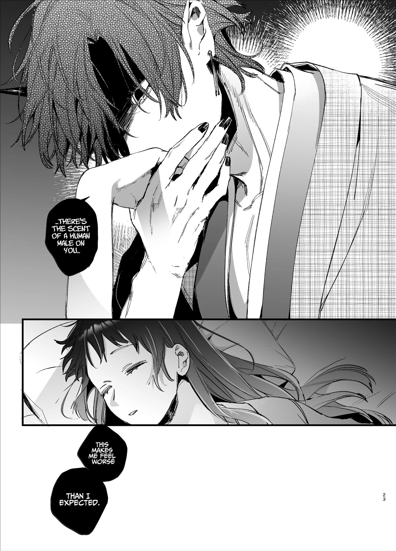 [Umenegi Daimyoujin (Umekoppe)]Ikenie Onna Wa Kodokuna Kijin Sama Ni Ban Kōbi De To Sareru | The Sacrificial Maiden Corrupted by Coupling With an Oni[English] Page 24