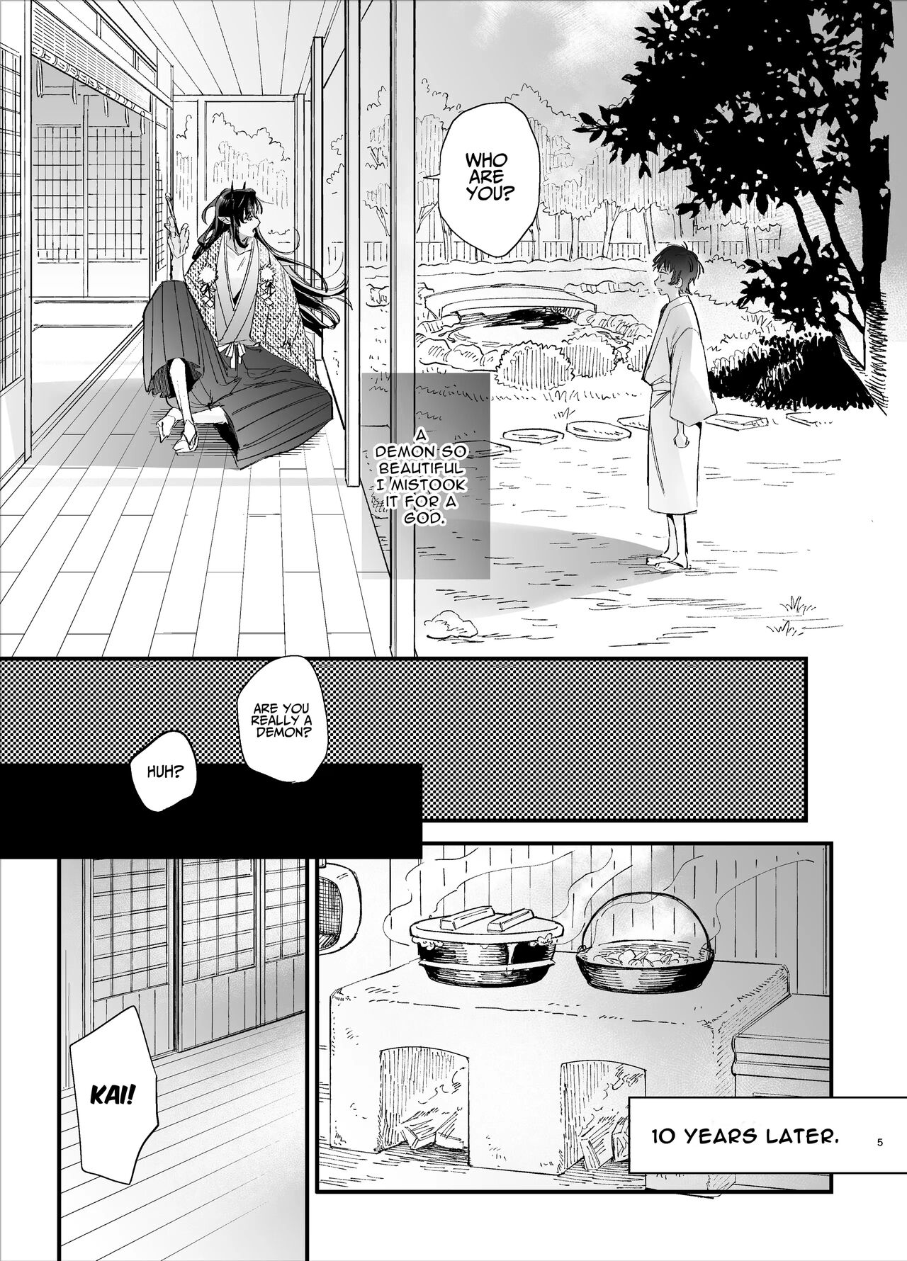 [Umenegi Daimyoujin (Umekoppe)]Ikenie Onna Wa Kodokuna Kijin Sama Ni Ban Kōbi De To Sareru | The Sacrificial Maiden Corrupted by Coupling With an Oni[English] Page 6