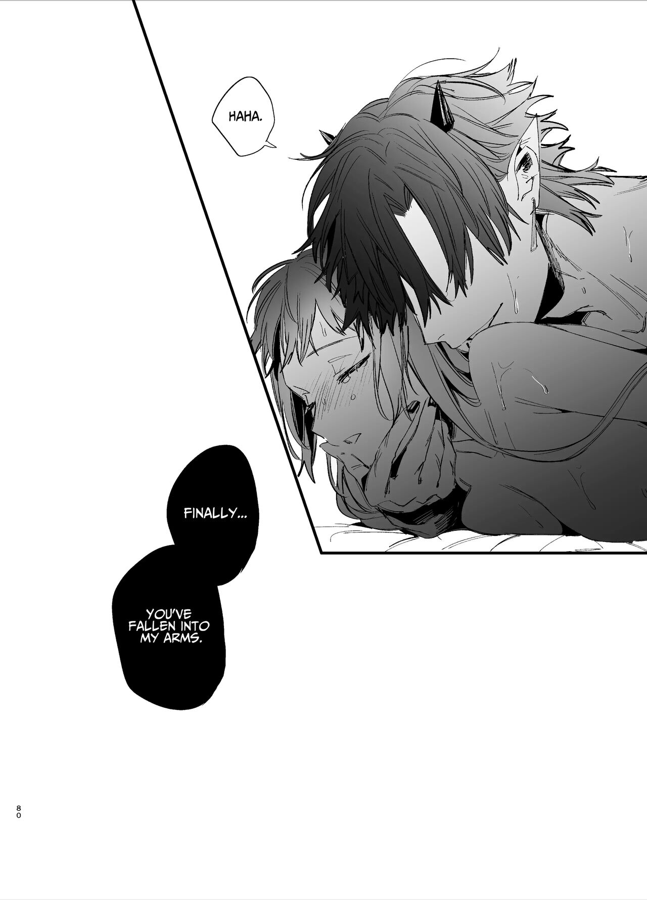 [Umenegi Daimyoujin (Umekoppe)]Ikenie Onna Wa Kodokuna Kijin Sama Ni Ban Kōbi De To Sareru | The Sacrificial Maiden Corrupted by Coupling With an Oni[English] Page 81