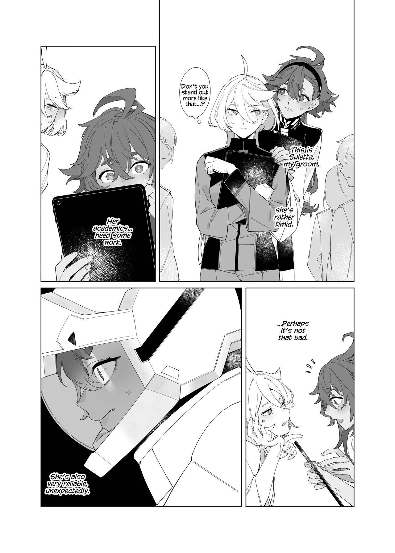 [ZhuoTian]Aimai | Ambiguous Feelings(Mobile Suit Gundam: The Witch from Mercury) [English] [Alterist] [Digital] Page 4