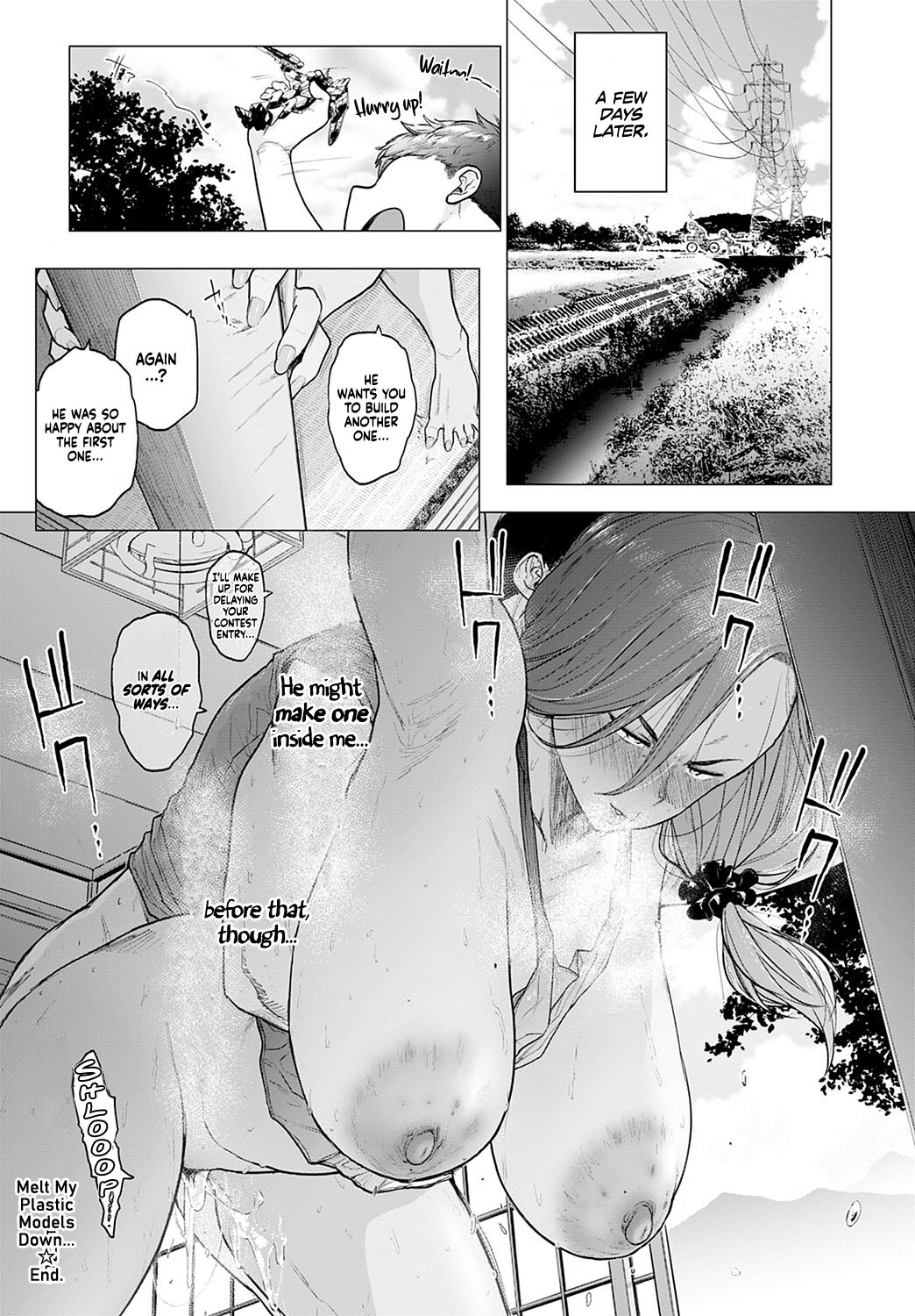 [Etuzan Jakusui]Puramo Tokashite... | Melt My Plastic Models Down…(COMIC Anthurium 2023-01) [English] [Coffedrug+RedLantern] [Digital] Page 32