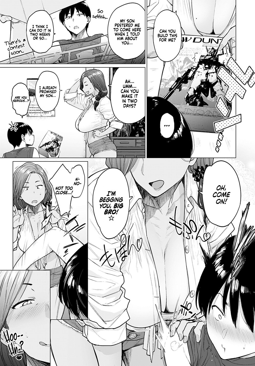 [Etuzan Jakusui]Puramo Tokashite... | Melt My Plastic Models Down…(COMIC Anthurium 2023-01) [English] [Coffedrug+RedLantern] [Digital] Page 5