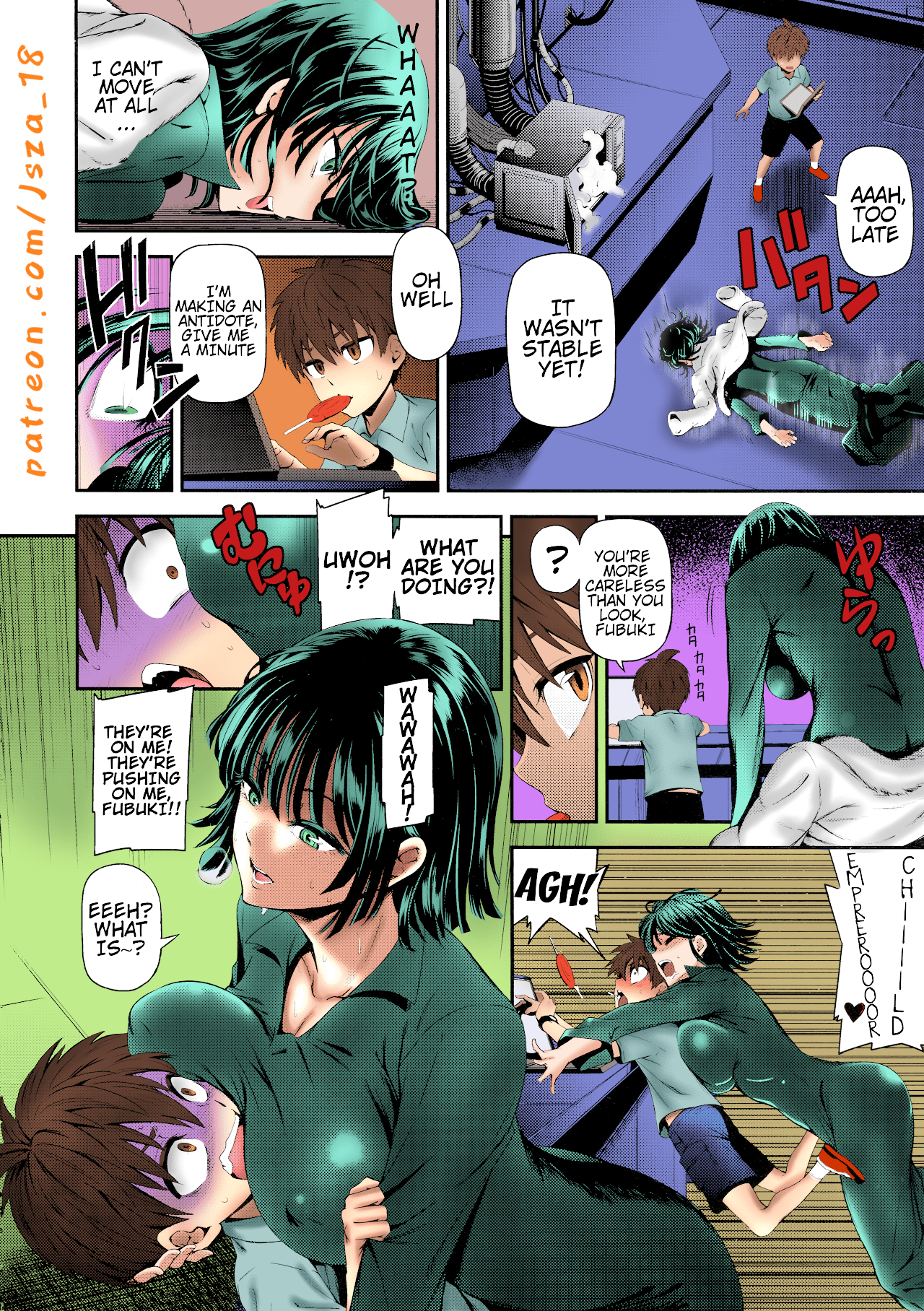 [Kiyosumi Hurricane (Kiyosumi Hurricane)]ONE-HURRICANE 5(One Punch Man) [English] [H-Konbini] [Colorized] Page 5