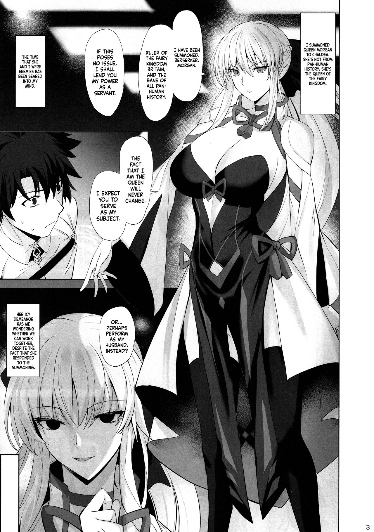 (C101) [Tamagobou (Kumakiti)]Joou to Toroketai | Please Seduce Me, Your Majesty(Fate/Grand Order) [English] [Navajodo] Page 4