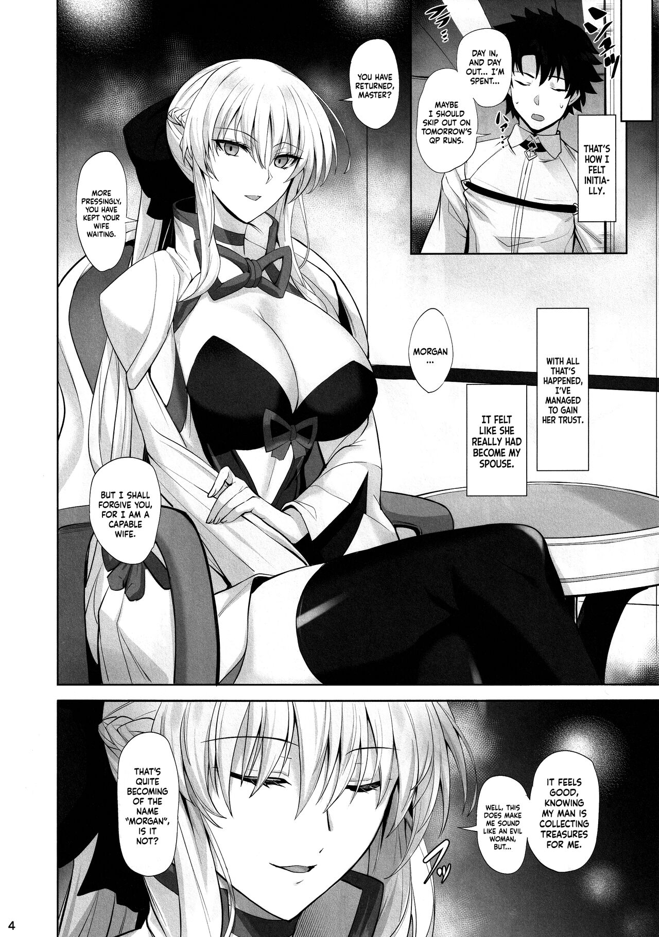 (C101) [Tamagobou (Kumakiti)]Joou to Toroketai | Please Seduce Me, Your Majesty(Fate/Grand Order) [English] [Navajodo] Page 5