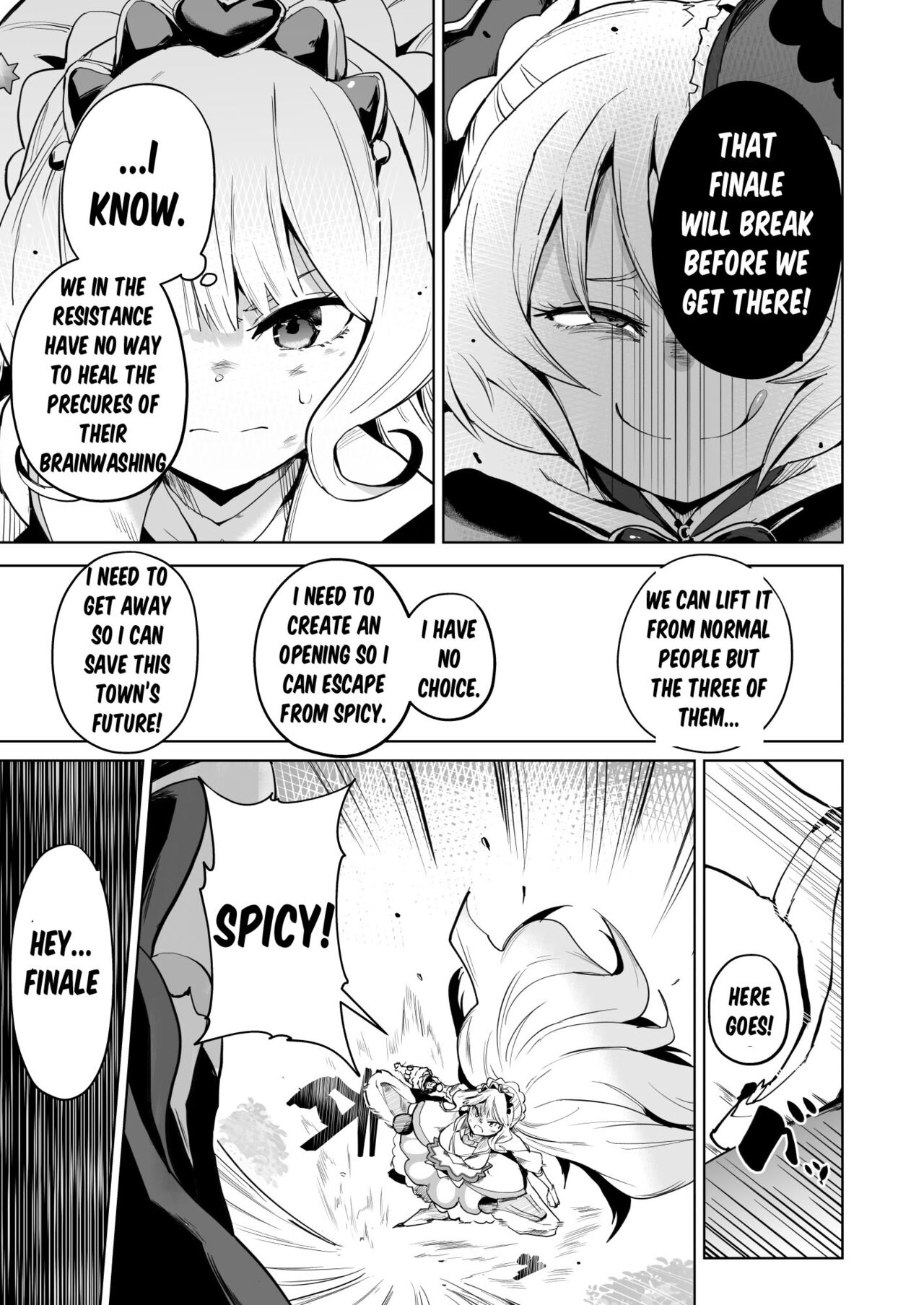 [aheazif (Sanatuki)]Delipako Party Butacure(Delicious Party Precure) [English] [Digital] Page 42