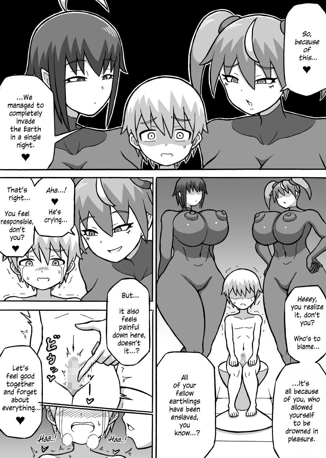 [Saga no Tame no Saga (Ratoo)]Kairaku Shinryaku | Pleasure Invasion[English] [Thana] Page 27