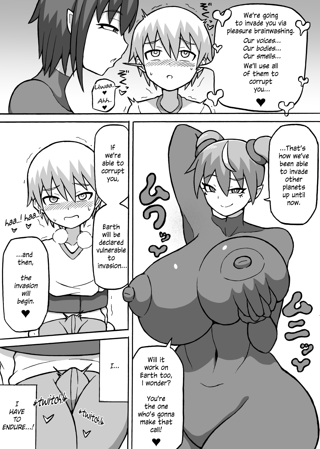 [Saga no Tame no Saga (Ratoo)]Kairaku Shinryaku | Pleasure Invasion[English] [Thana] Page 8