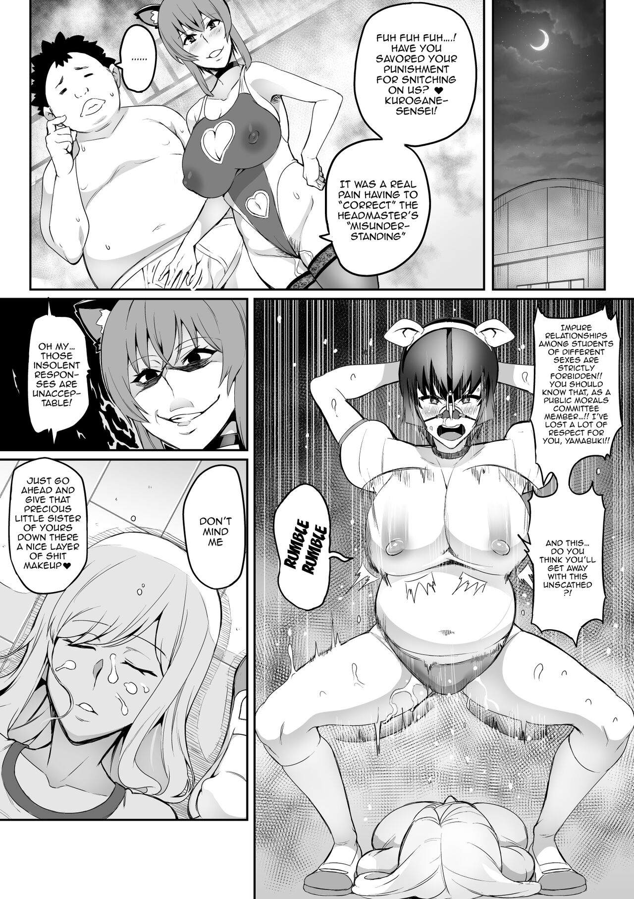 [Hatoba Akane]7-jikanme - 7th Period[English] {EL JEFE Hentai Truck} Page 42