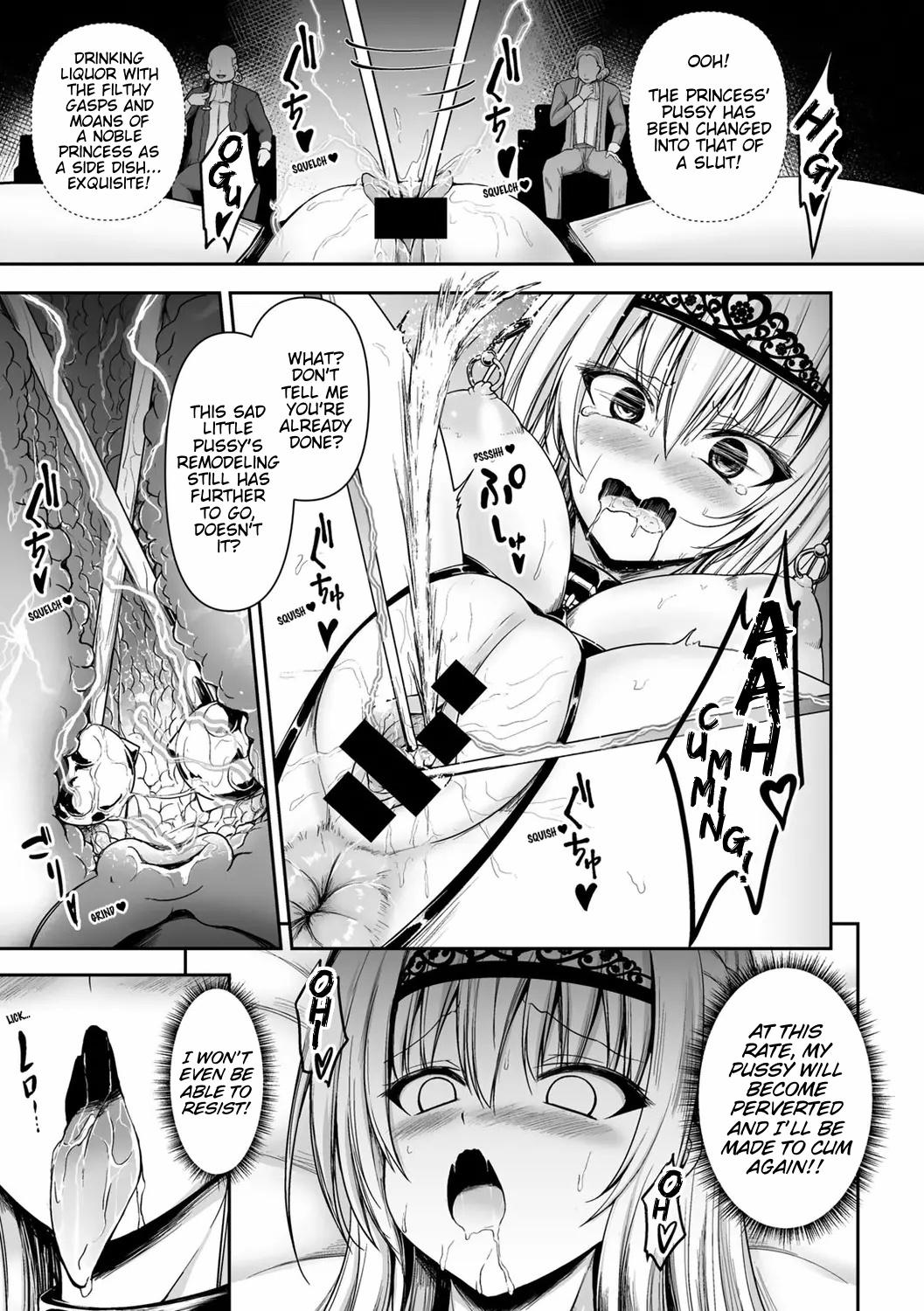 [LLM]Himekishi ga Otto no Tame ni Kizoku to Ecchi suru Hanashi(COMIC Gucho Vol. 6) [English] Page 11