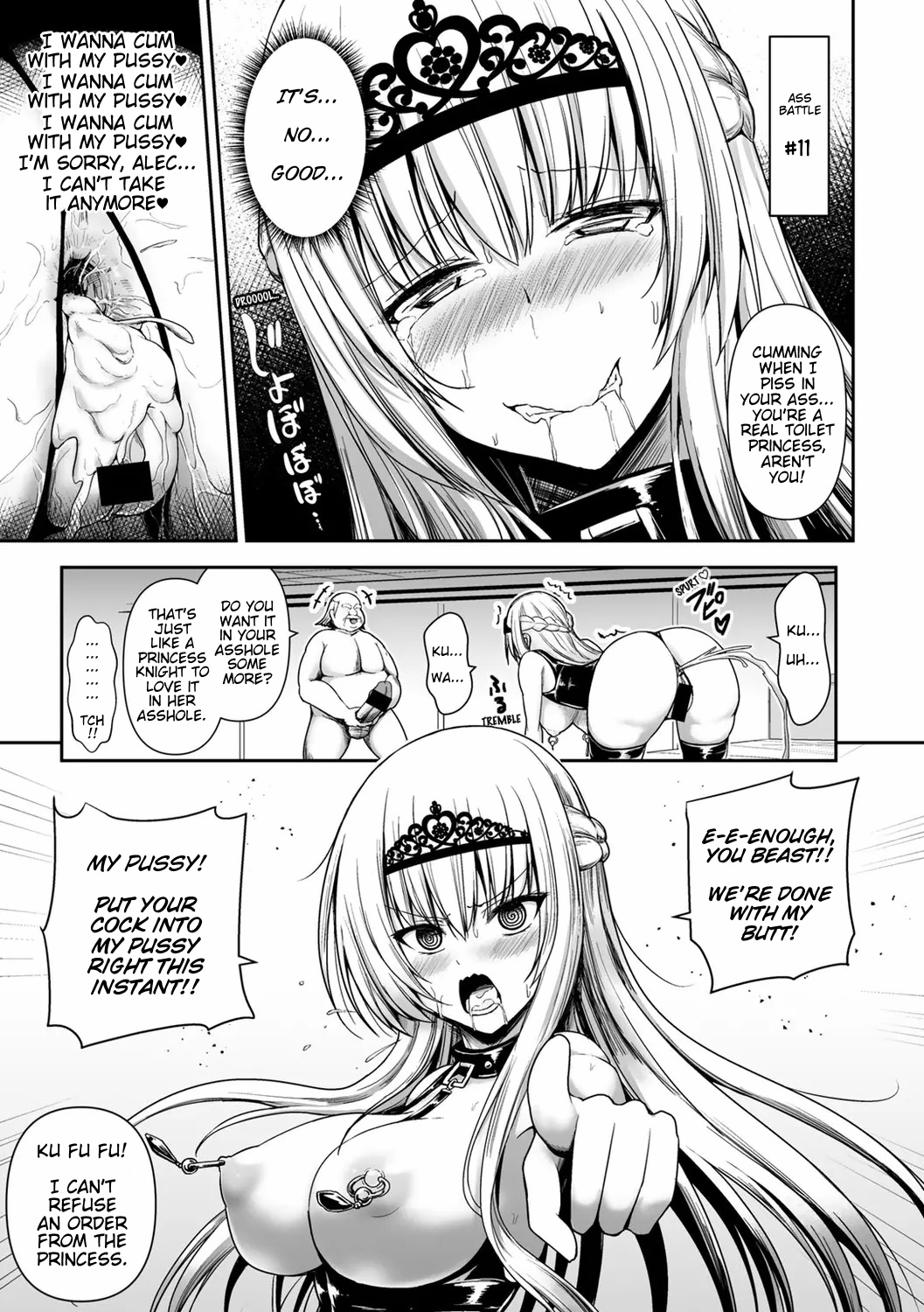 [LLM]Himekishi ga Otto no Tame ni Kizoku to Ecchi suru Hanashi(COMIC Gucho Vol. 6) [English] Page 19