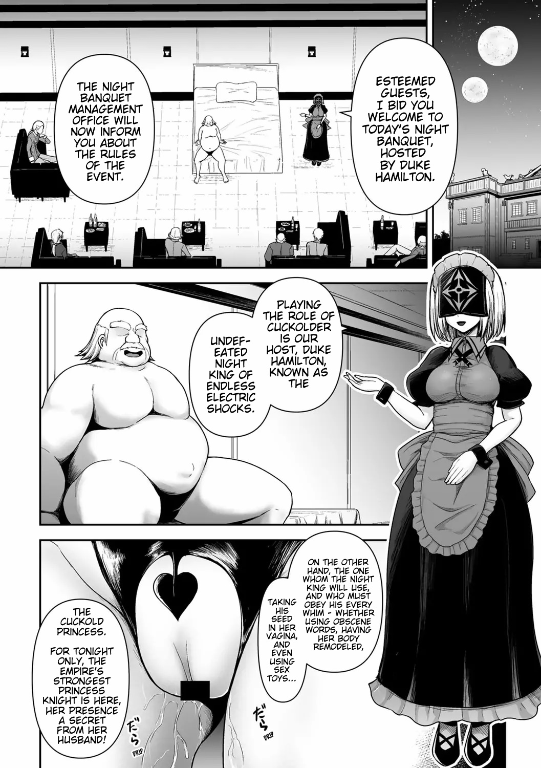 [LLM]Himekishi ga Otto no Tame ni Kizoku to Ecchi suru Hanashi(COMIC Gucho Vol. 6) [English] Page 6
