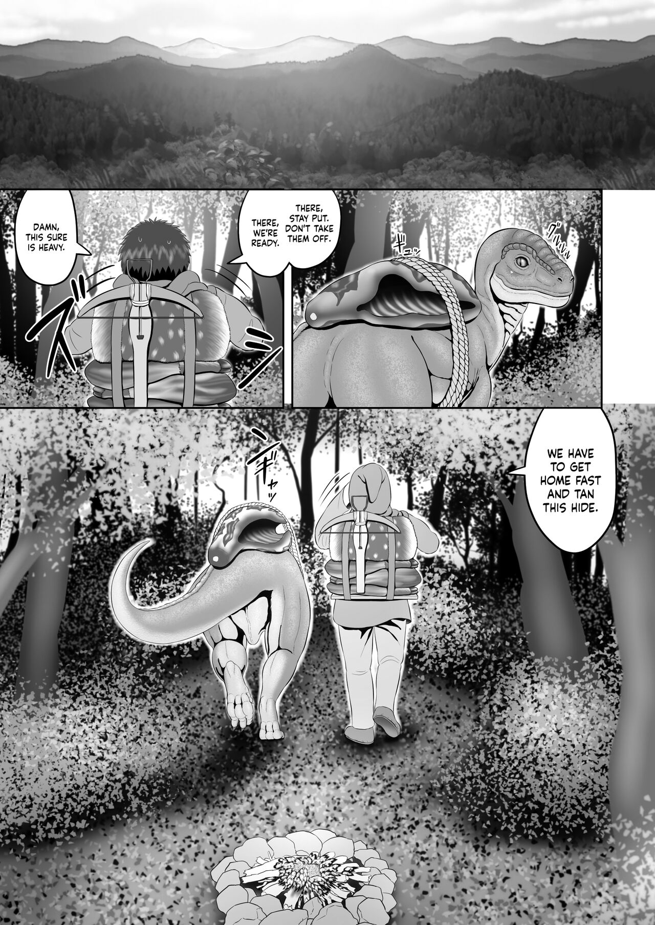 [Seiitsukyou (Goto-beido)]Beast Love Tales ~The Hunter and the Raptor~[English] [Kinsei Translations] [Digital] Page 17