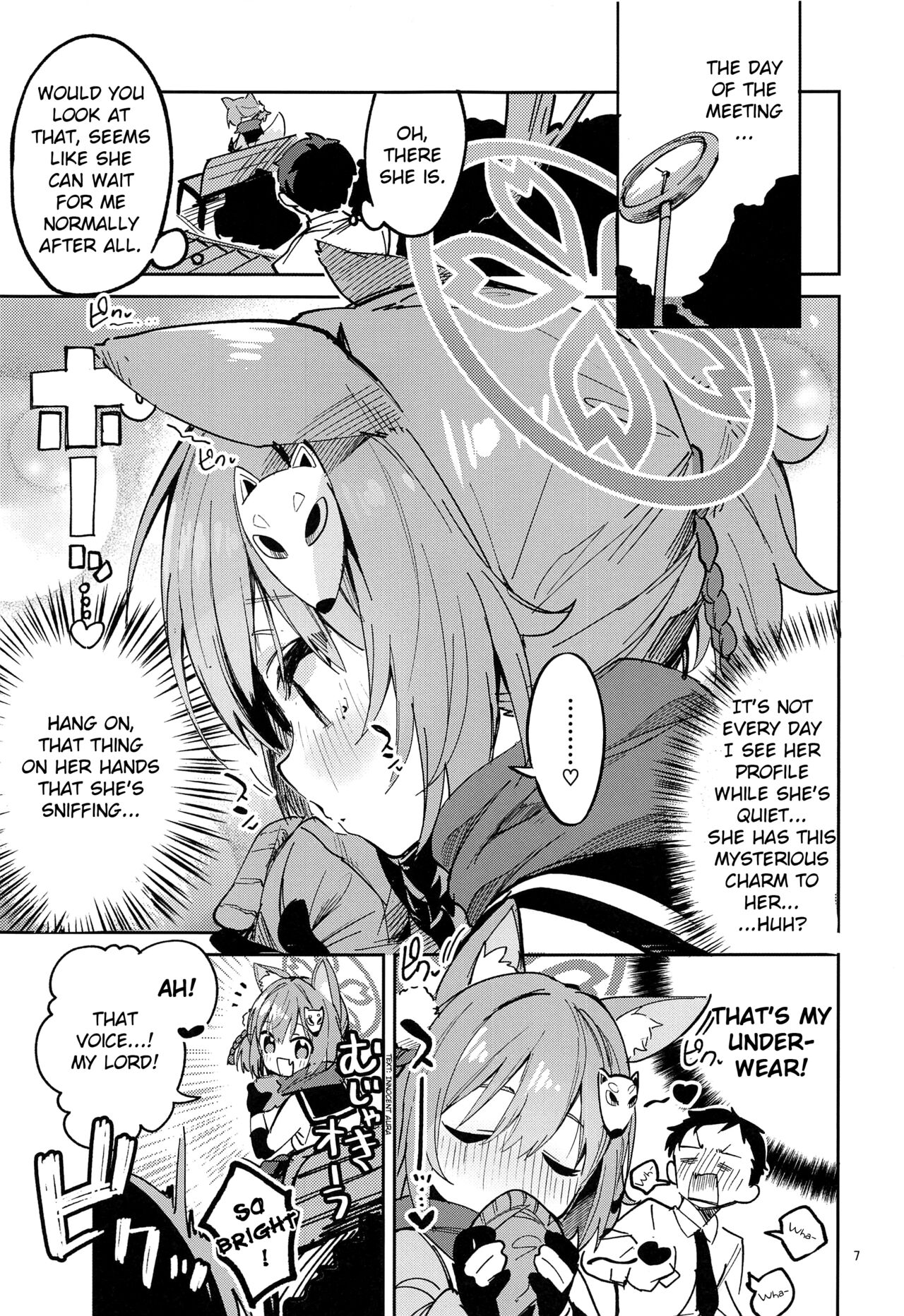 (C101) [Circle-FIORE (Ekakibit)]Me o Hanasenai Seito | A Student You Have To Keep Your Eyes On(Blue Archive) [English] [Douzo Lad Translations] Page 6