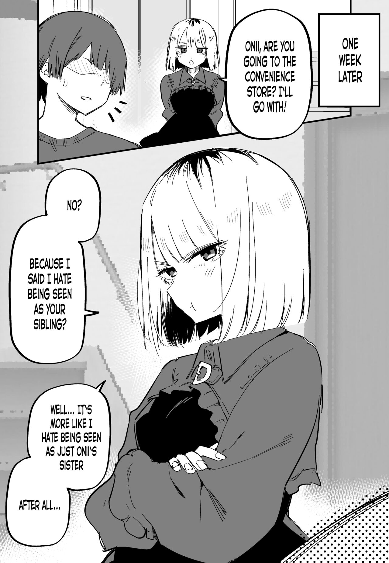 [Kuga Tsuniya]Ore no Koto ga Daikirai na Imouto ga Kowai | My Sister Who Cannot Stand Me Is Scary[English] Page 16