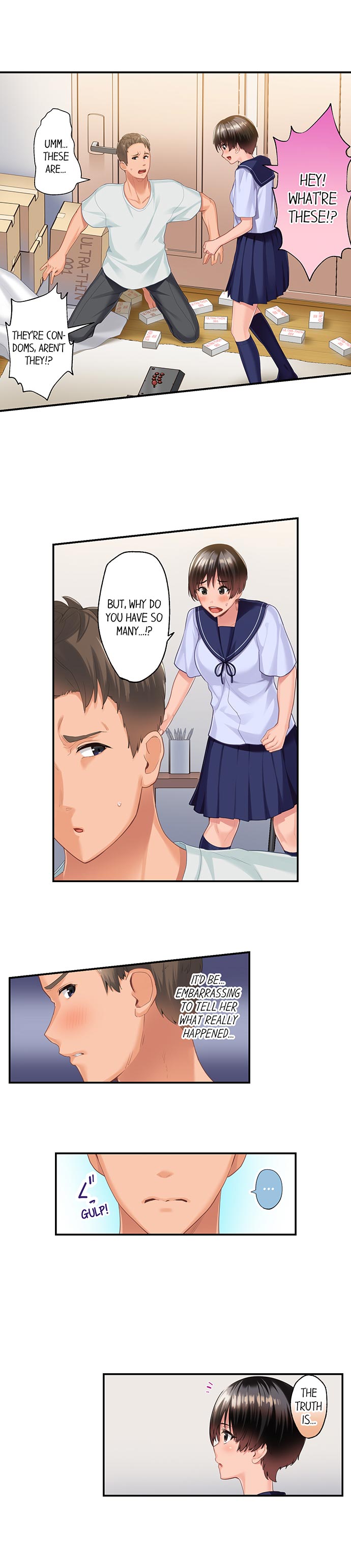 [Kayanoi Ino]Using 100 Boxes of Condoms With My Childhood Friend!(Complete) [English] Page 8