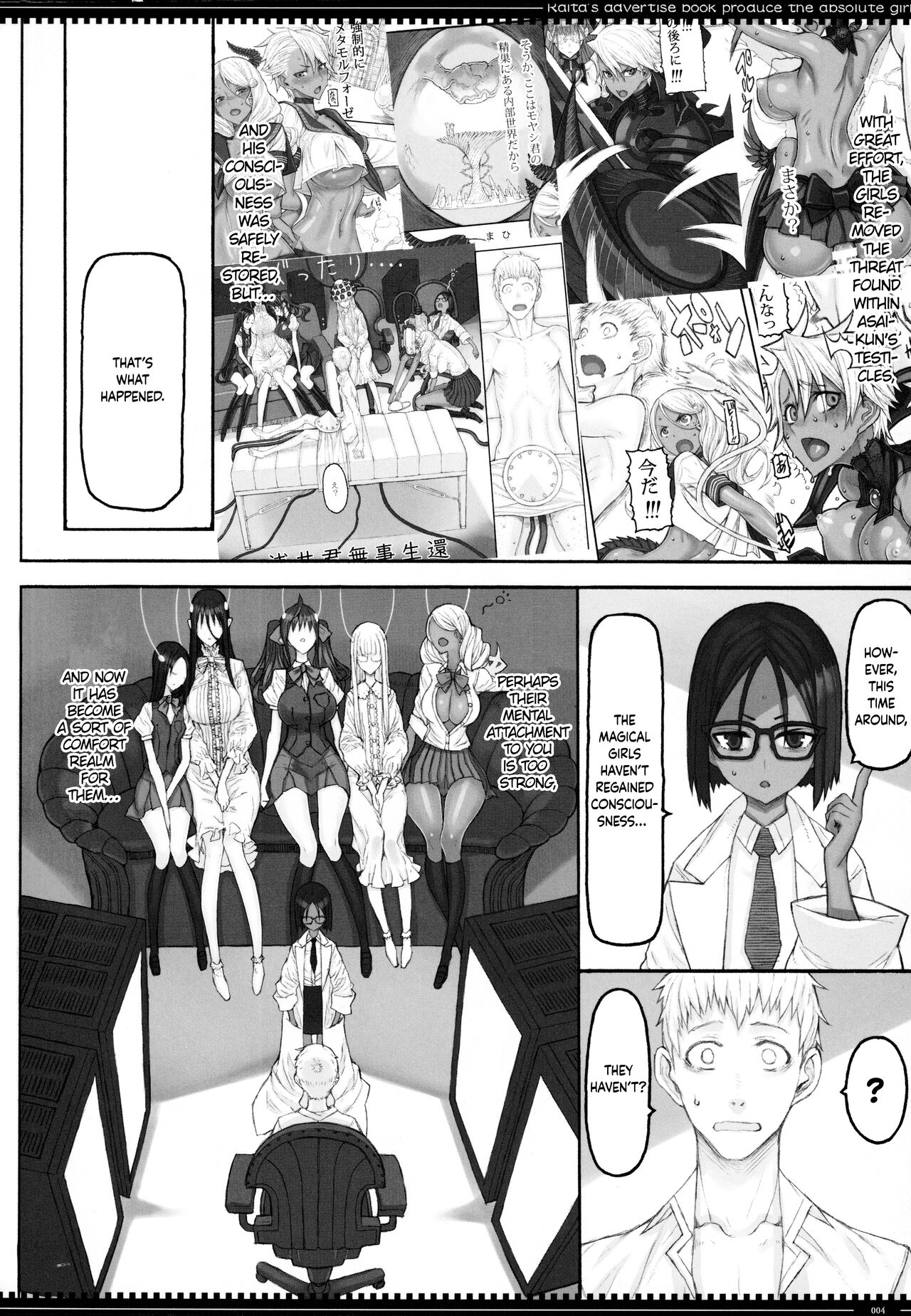 (C99) [Zettai Shoujo (RAITA)]Mahou Shoujo 21.0(Zettai Junpaku Mahou Shoujo) [English] [head empty] Page 3