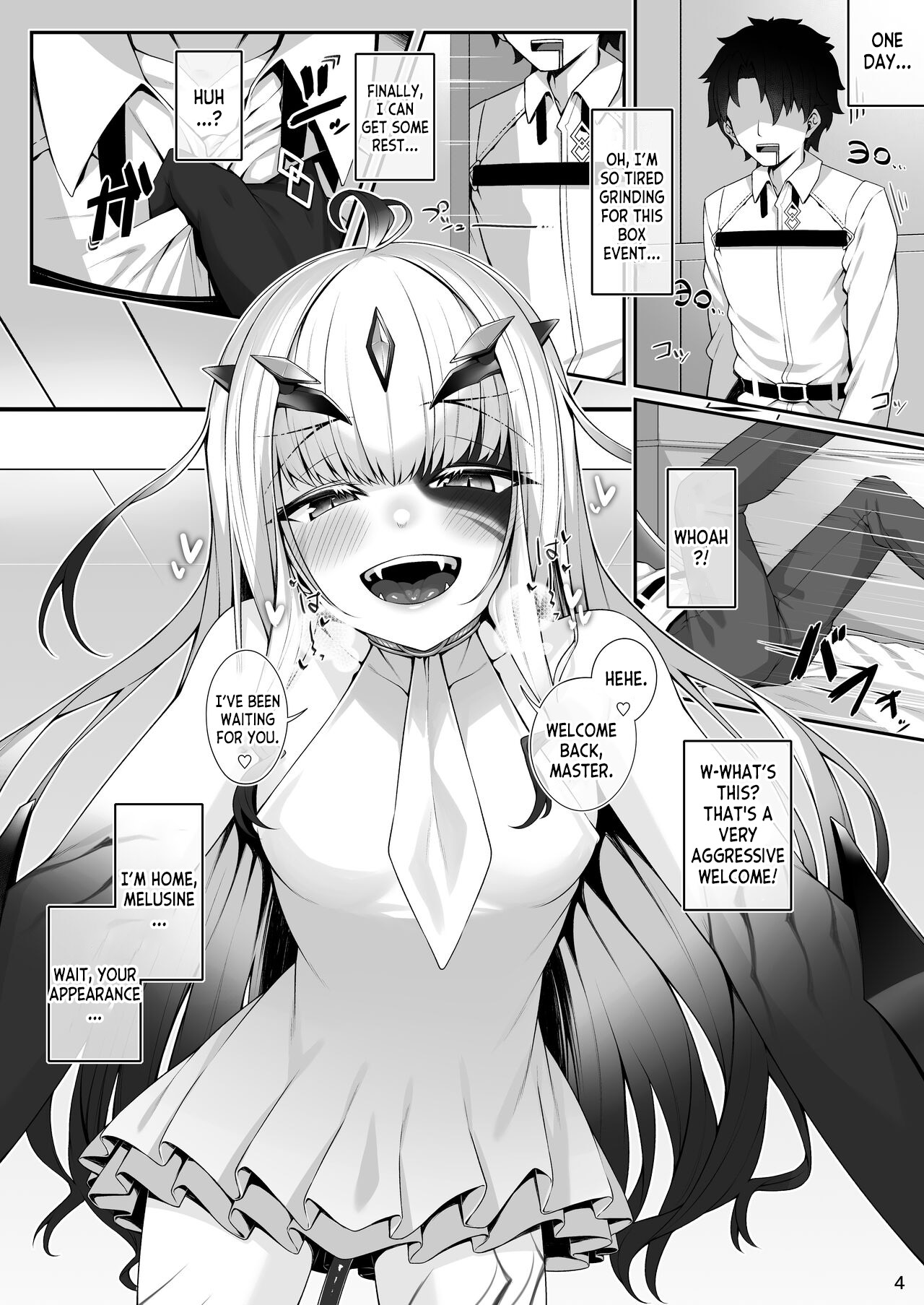 [Watochip Melonpan (Watosu)]Melusine to Motto Motto Iroiro Ecchi Hon(Fate Grand Order) [English] [desudesu] [Digital] Page 3