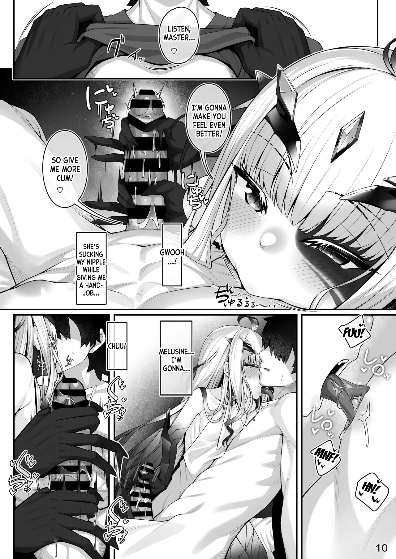 [Watochip Melonpan (Watosu)]Melusine to Motto Motto Iroiro Ecchi Hon(Fate Grand Order) [English] [desudesu] [Digital] Page 9