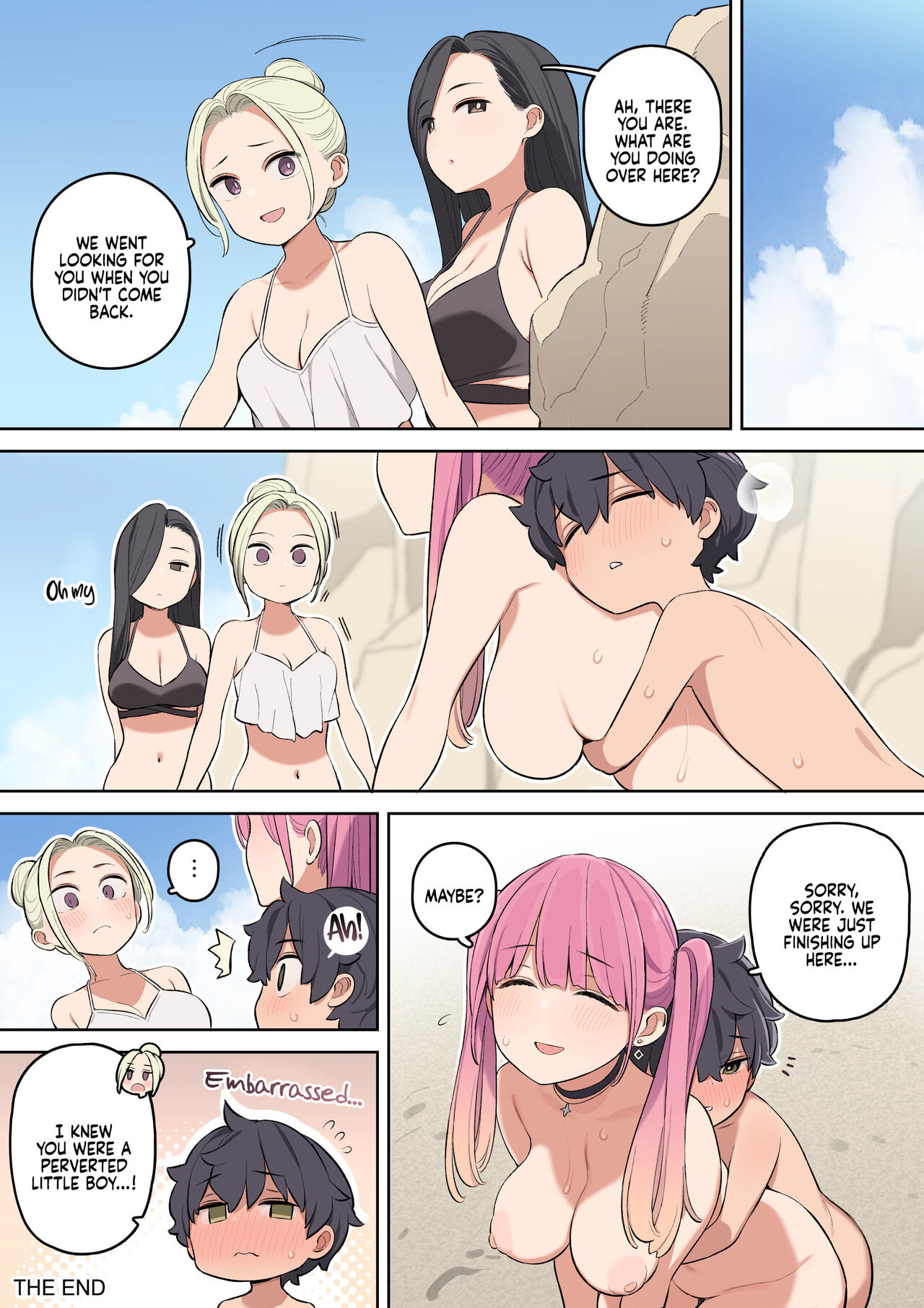 [Higuma-ya (Nora Higuma)]Moshi Umibe de Ecchi na Onee-san to Deattara | If You Were to Meet A Sexy Lady at the Beach[English] [Coffedrug] Page 29