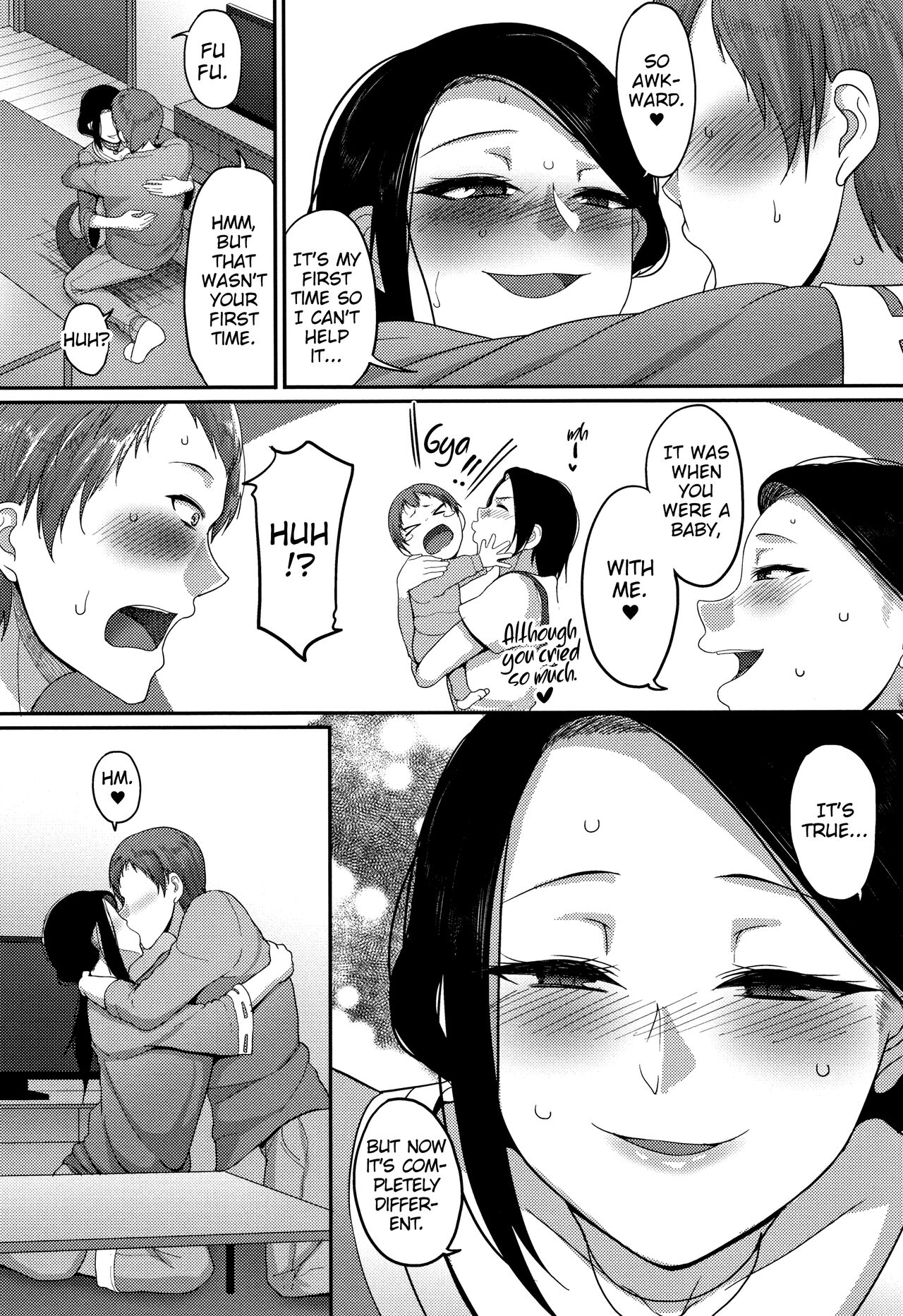 [Yamamoto Zenzen]Kodomo no Koro Suki Deshita(Genkai Seiyoku ~Gaman Dekinai Hitozuma-tachi~) [English] [MrBubbles] Page 10