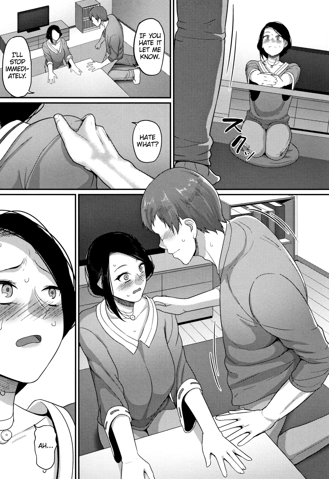 [Yamamoto Zenzen]Kodomo no Koro Suki Deshita(Genkai Seiyoku ~Gaman Dekinai Hitozuma-tachi~) [English] [MrBubbles] Page 7