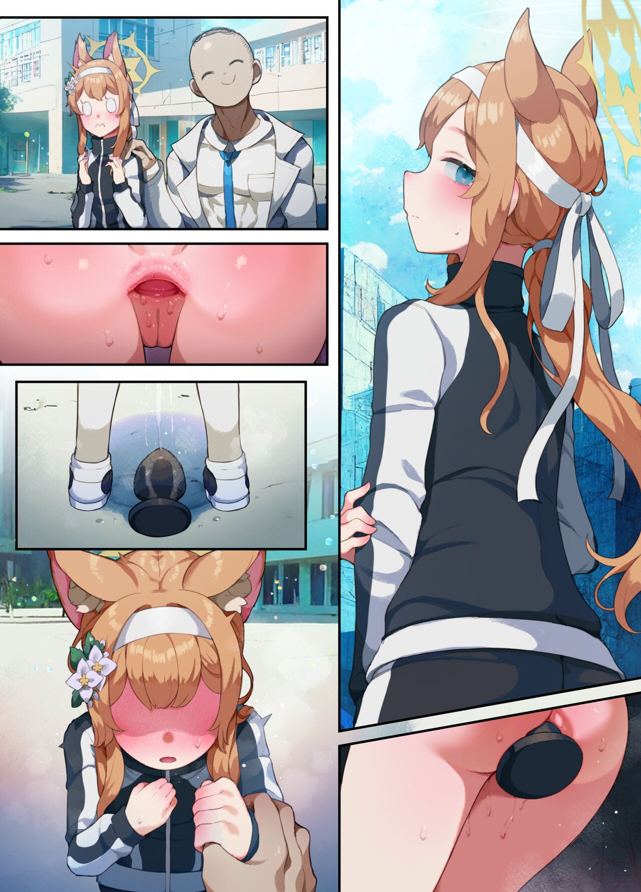 [Nekotewi]Ioti Mari(Blue Archive) [English, Japanese] [Decensored] Page 8