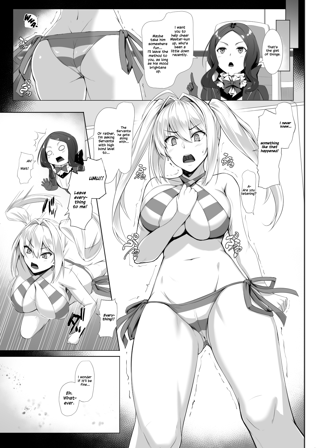 [Kuroshiro Desire (Akitsuki Karasu)]Bebe Nero(Fate/Grand Order) [English] {Hennojin} [Digital] Page 2