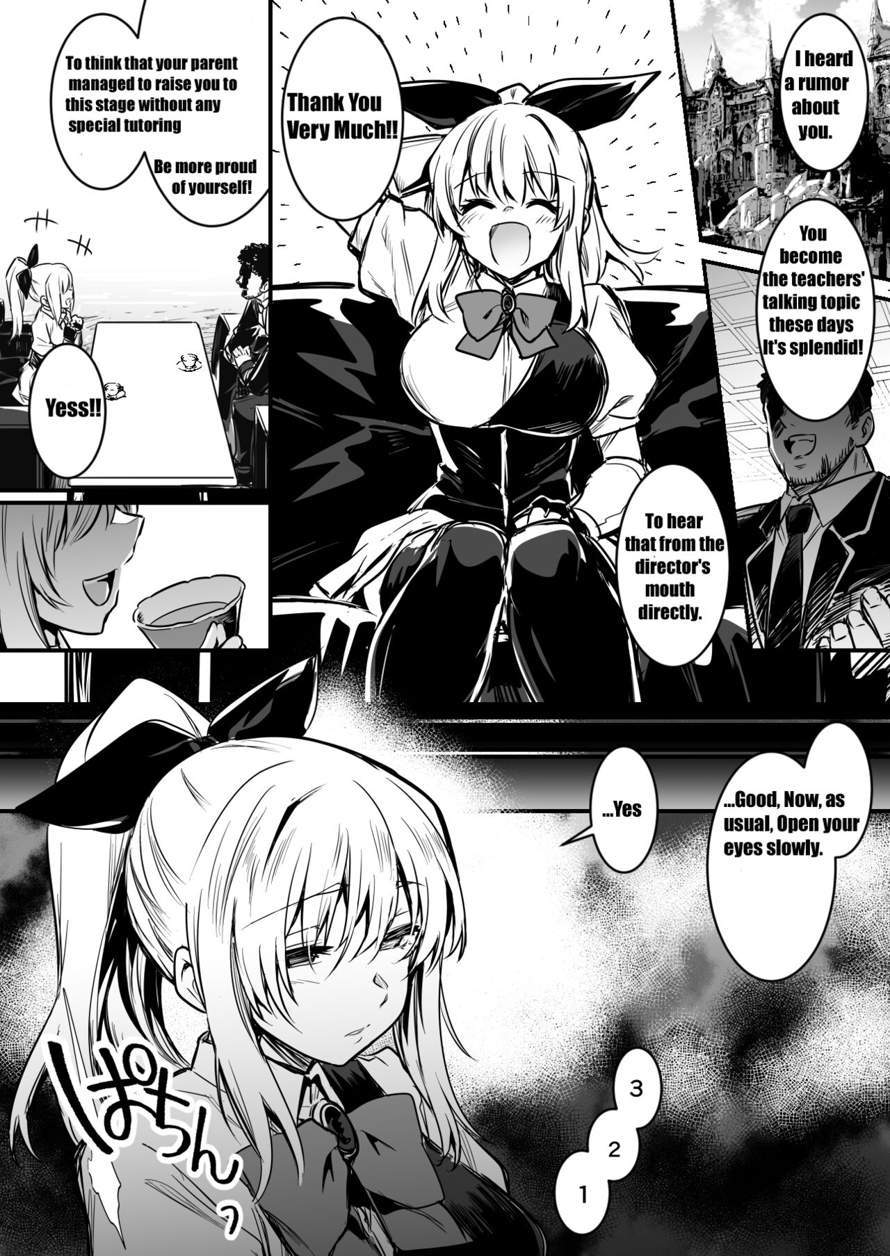 [Lefthand]A cadet adventurer-chan who receives a special private lesson while hypnotized by an anal fetish middle-aged man(English)[CT] Page 2