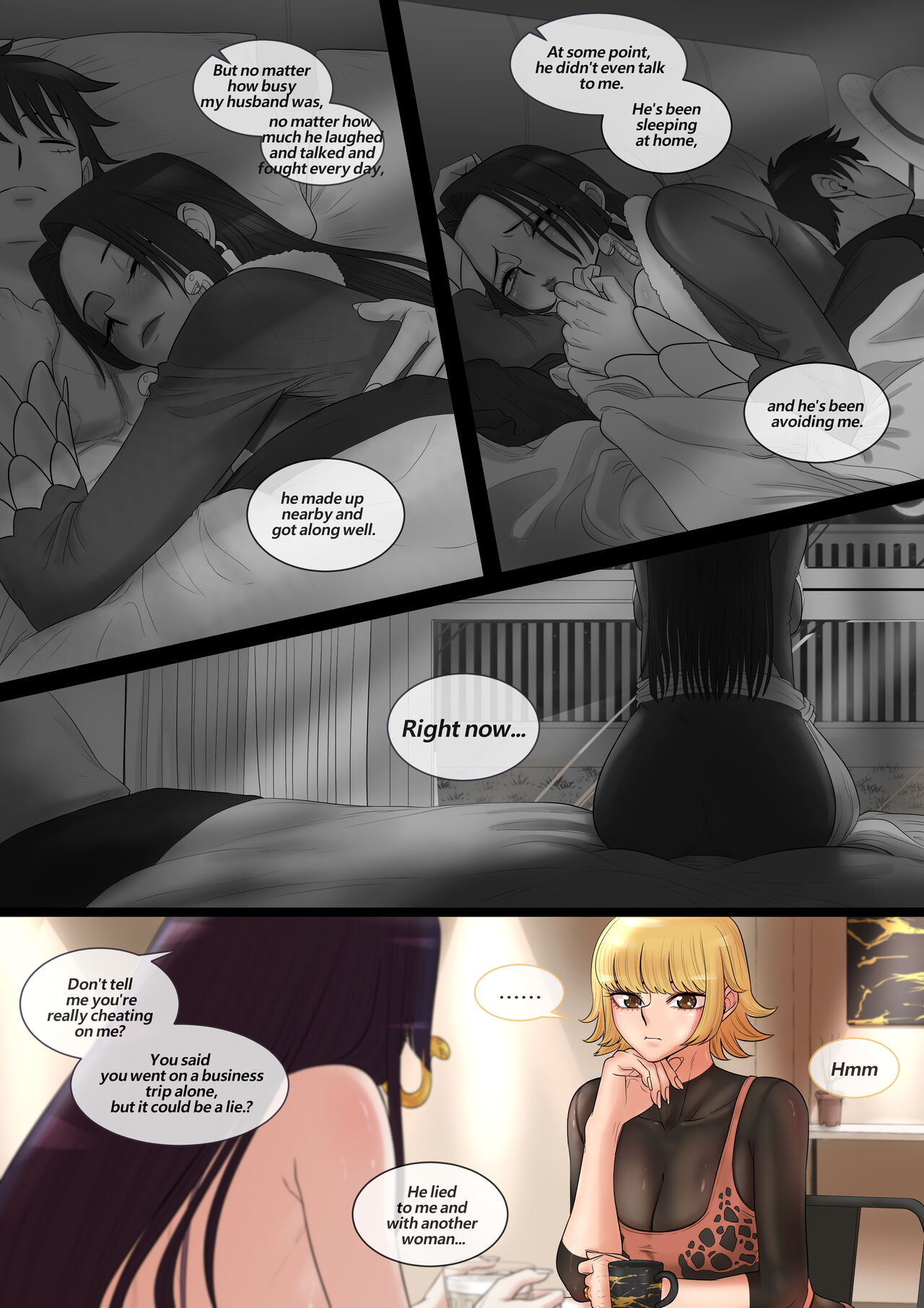 [Taejaho]"Meromero" Shite Inai Misoji Hitozuma | unattractive thirty lines Wife(One Piece) [English] Page 5