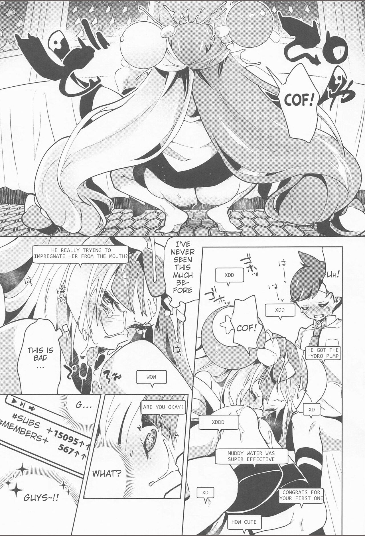 (C101) [chori (Chorimokki)]Nanjamo to Ura Gym Challenge!! | Iono's Secret Challenge!!(Pokémon Scarlet and Violet) [English] Page 10