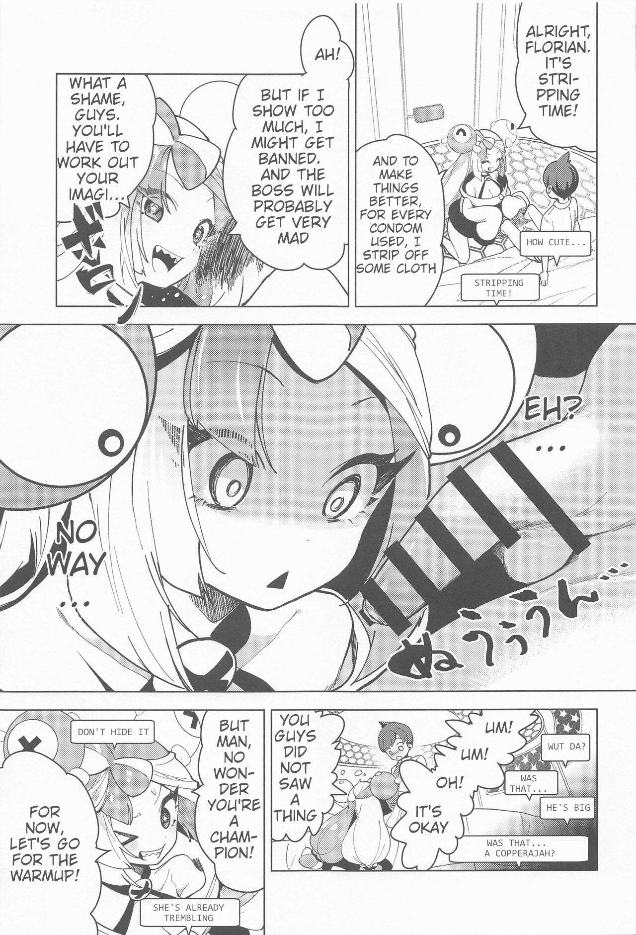 (C101) [chori (Chorimokki)]Nanjamo to Ura Gym Challenge!! | Iono's Secret Challenge!!(Pokémon Scarlet and Violet) [English] Page 6
