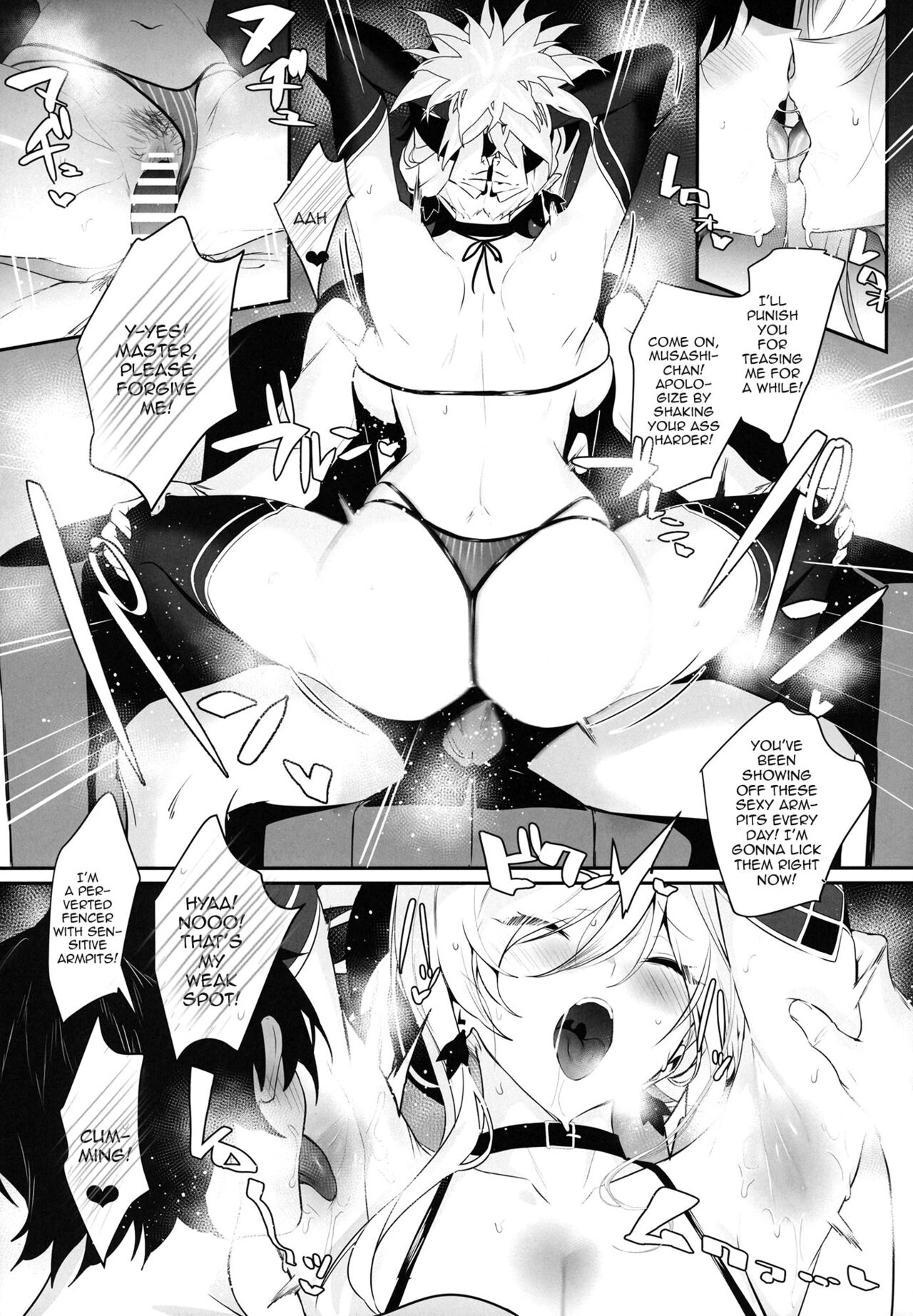 (C101) [Jitaku Vacation (Ulrich)]ServaLove! VOL. 02 Renai Okute na Musashi-chan o Chikubizeme de Makasite Ichalove Sex(Fate/Grand Order) [English] {Doujins.com} Page 18