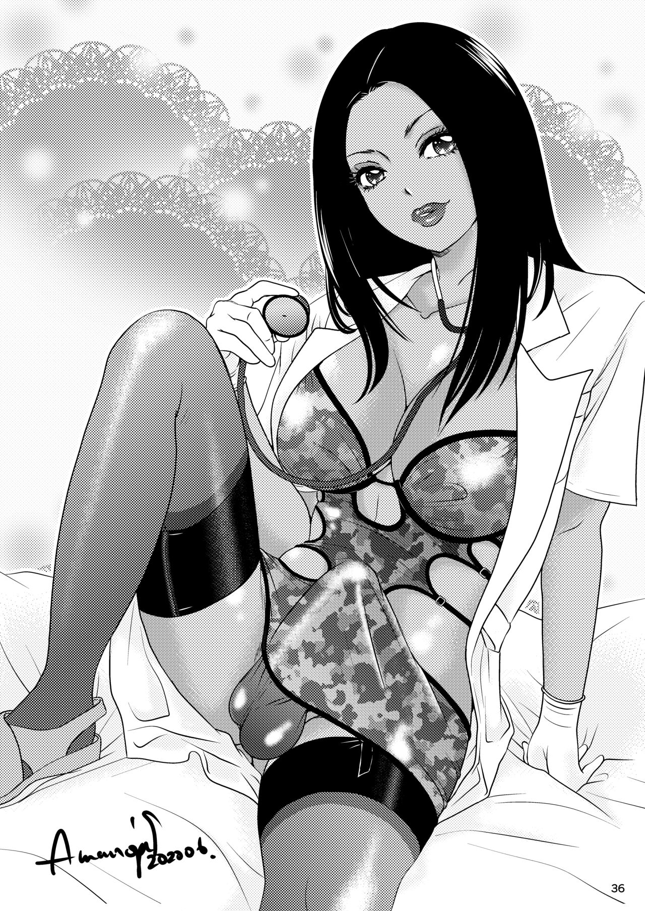[A-mania9's (The Amanoja9)]BEHAVIOUR+16 ~BODY-CON CLINIC!~[English] [MegaFagget] [Digital] Page 36