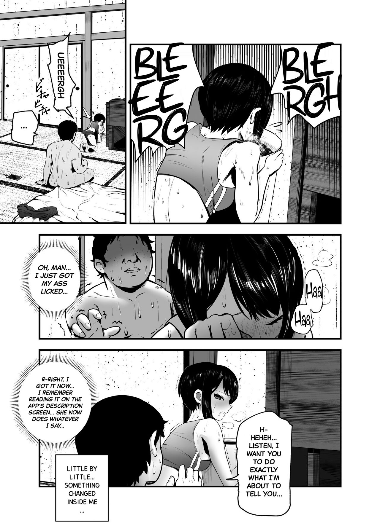 [Nyuu Koubou (Mishima Psycho)]Moshimo DeliHeal EX Ore o Baikin Atsukai shita Onna to Zutto Suki datta Onna o Nikubenki DeliHeal[English] [Black Grimoires] Page 24