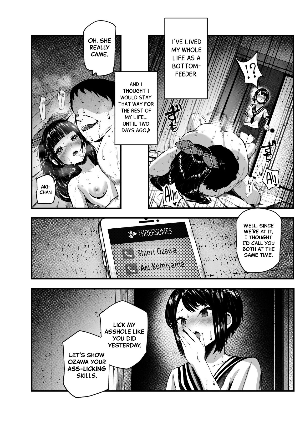 [Nyuu Koubou (Mishima Psycho)]Moshimo DeliHeal EX Ore o Baikin Atsukai shita Onna to Zutto Suki datta Onna o Nikubenki DeliHeal[English] [Black Grimoires] Page 39