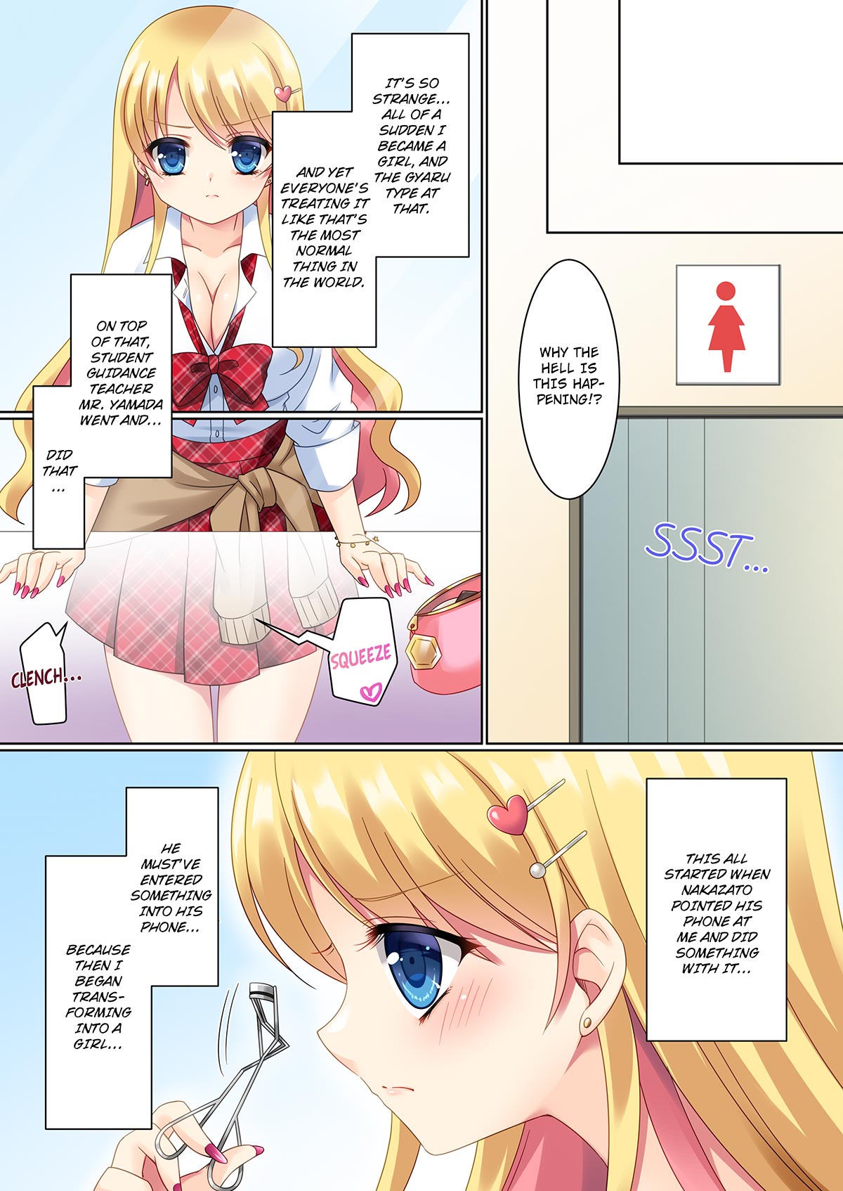 [TSF no F (Kagura Kurumi)]Cos-change! ~How I♂ was transformed into a cosplay gyaru♀~ Page 15