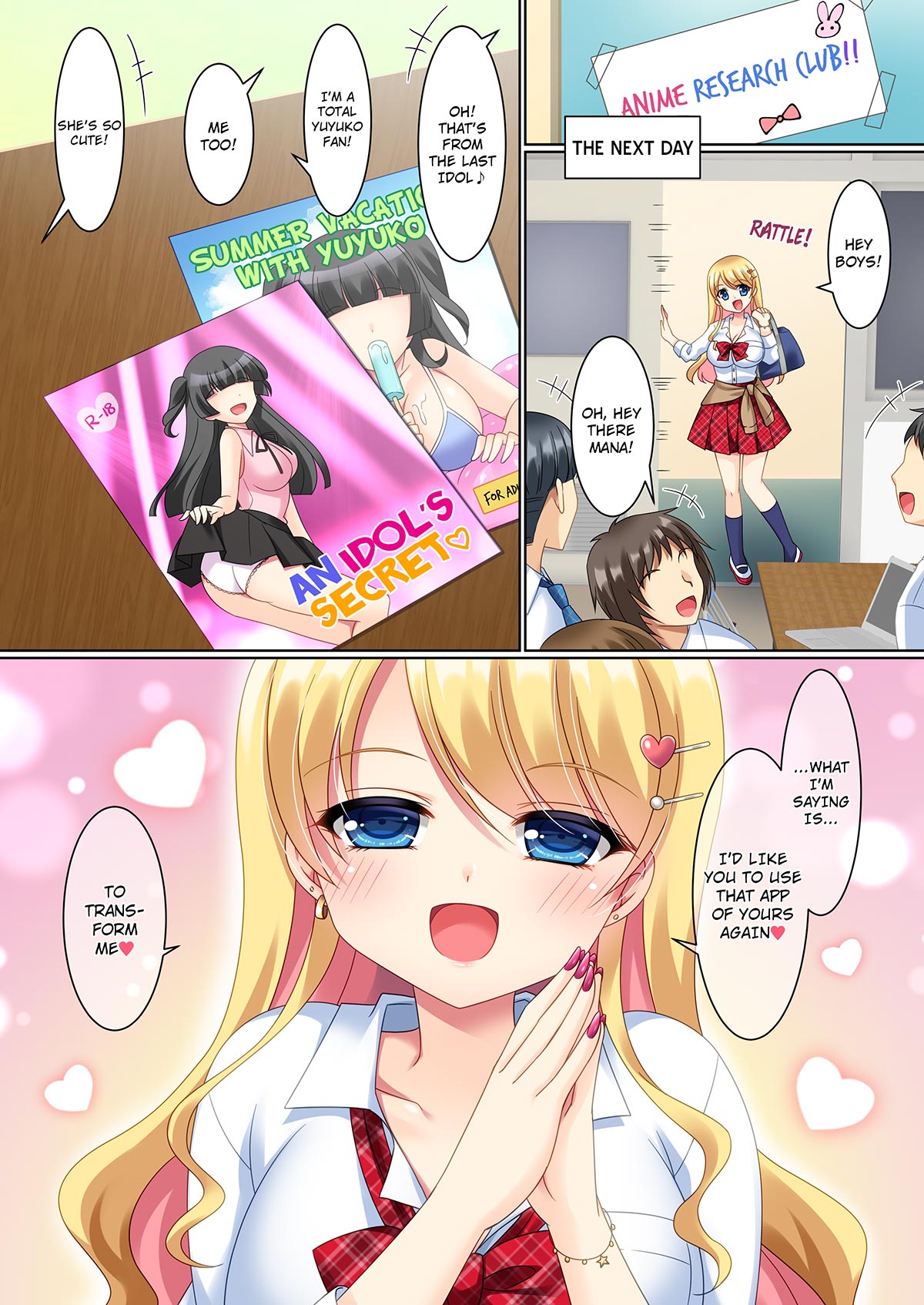 [TSF no F (Kagura Kurumi)]Cos-change! ~How I♂ was transformed into a cosplay gyaru♀~ Page 32