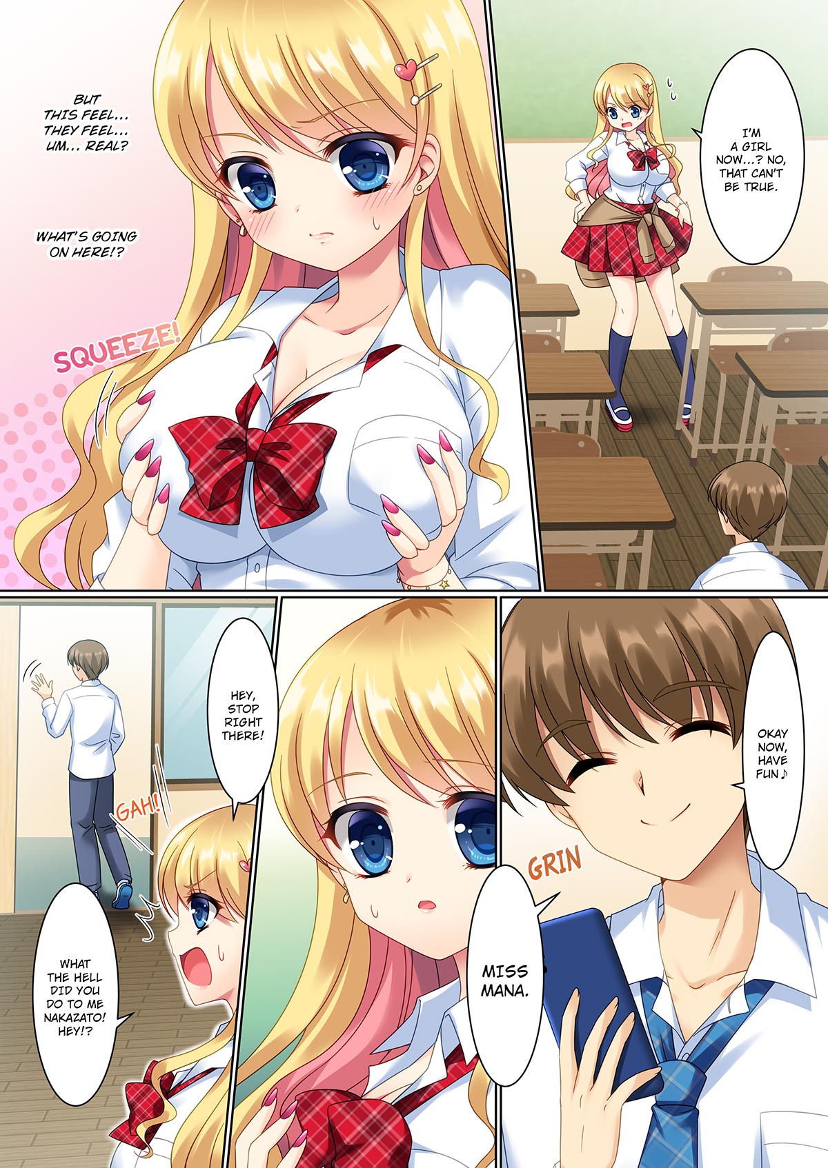 [TSF no F (Kagura Kurumi)]Cos-change! ~How I♂ was transformed into a cosplay gyaru♀~ Page 5