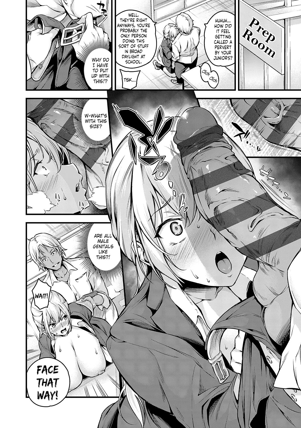 [Nasipasuta]Fuuki Iin Ichijou no Haiboku | The defeat of Ichijou from the disciplinary committee(Mesutoiro) [English] [Kinsei Translations] [Digital] Page 10